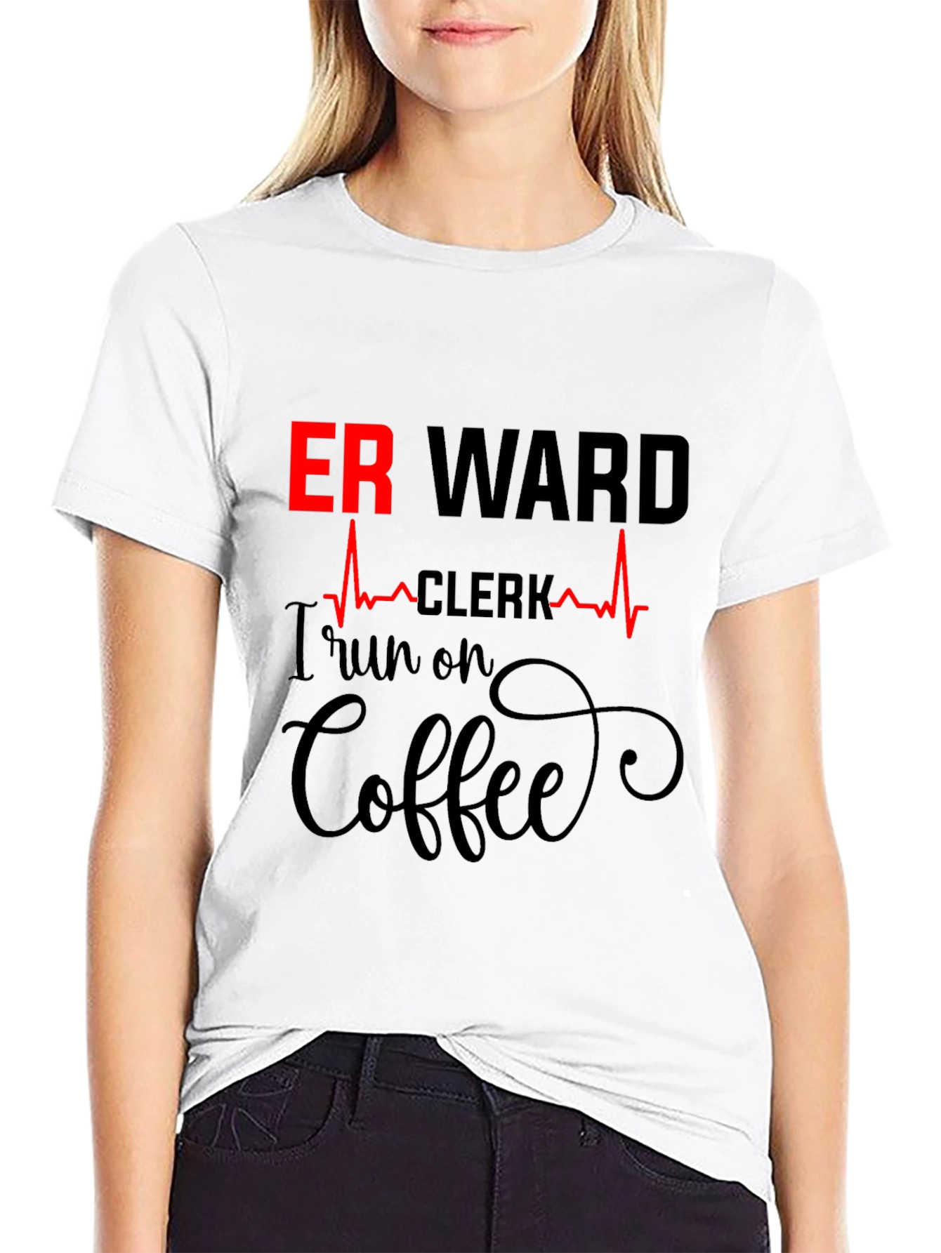ER Ward Clerk Coffee T-Shirt