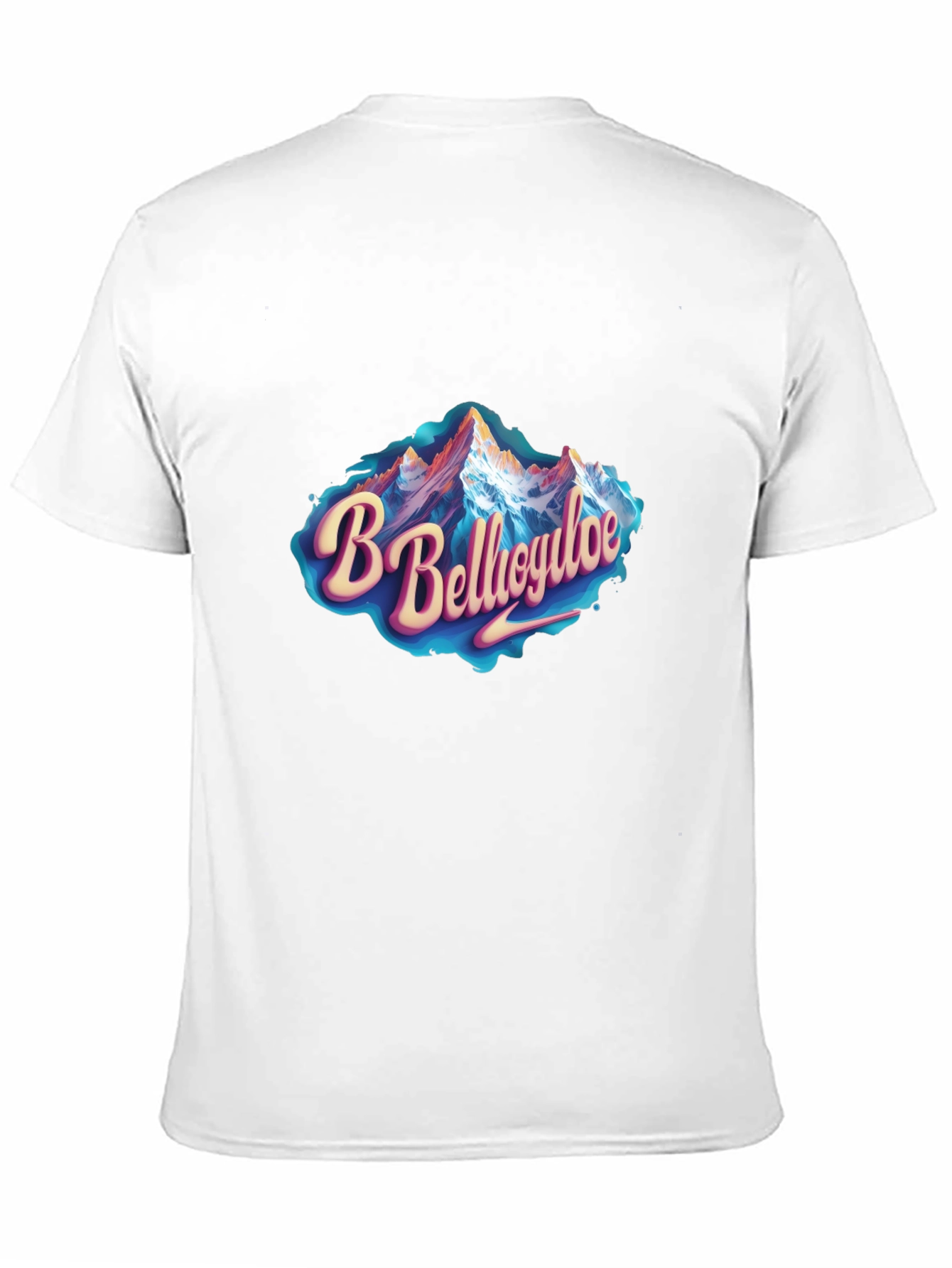 Bellagio Mountain Graphic Tee - Black