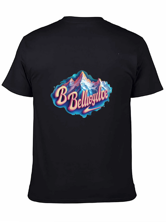 Bellagio Mountain Graphic Tee - Black