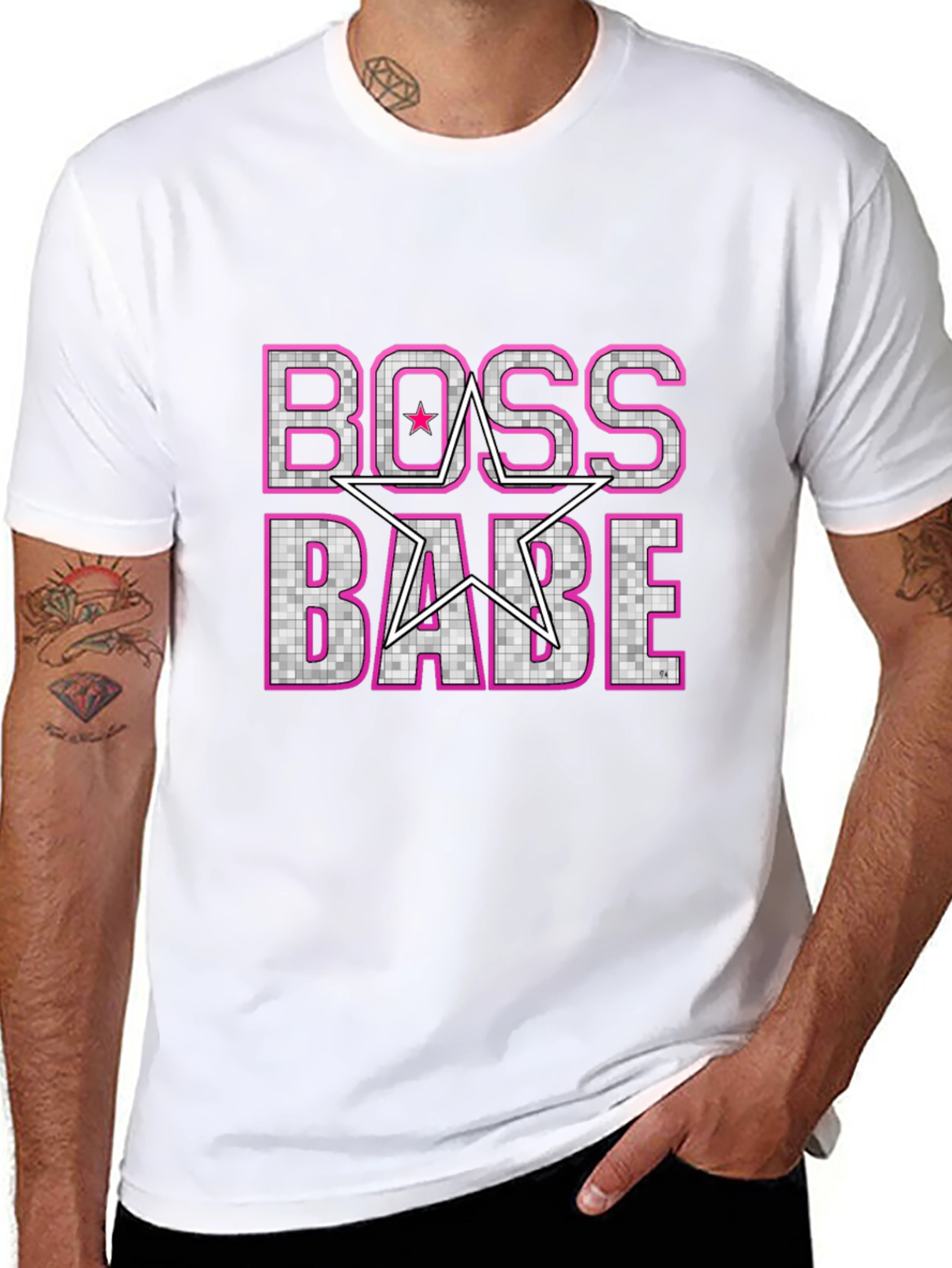 Boss Babe Black T-Shirt - Stylish Graphic Tee