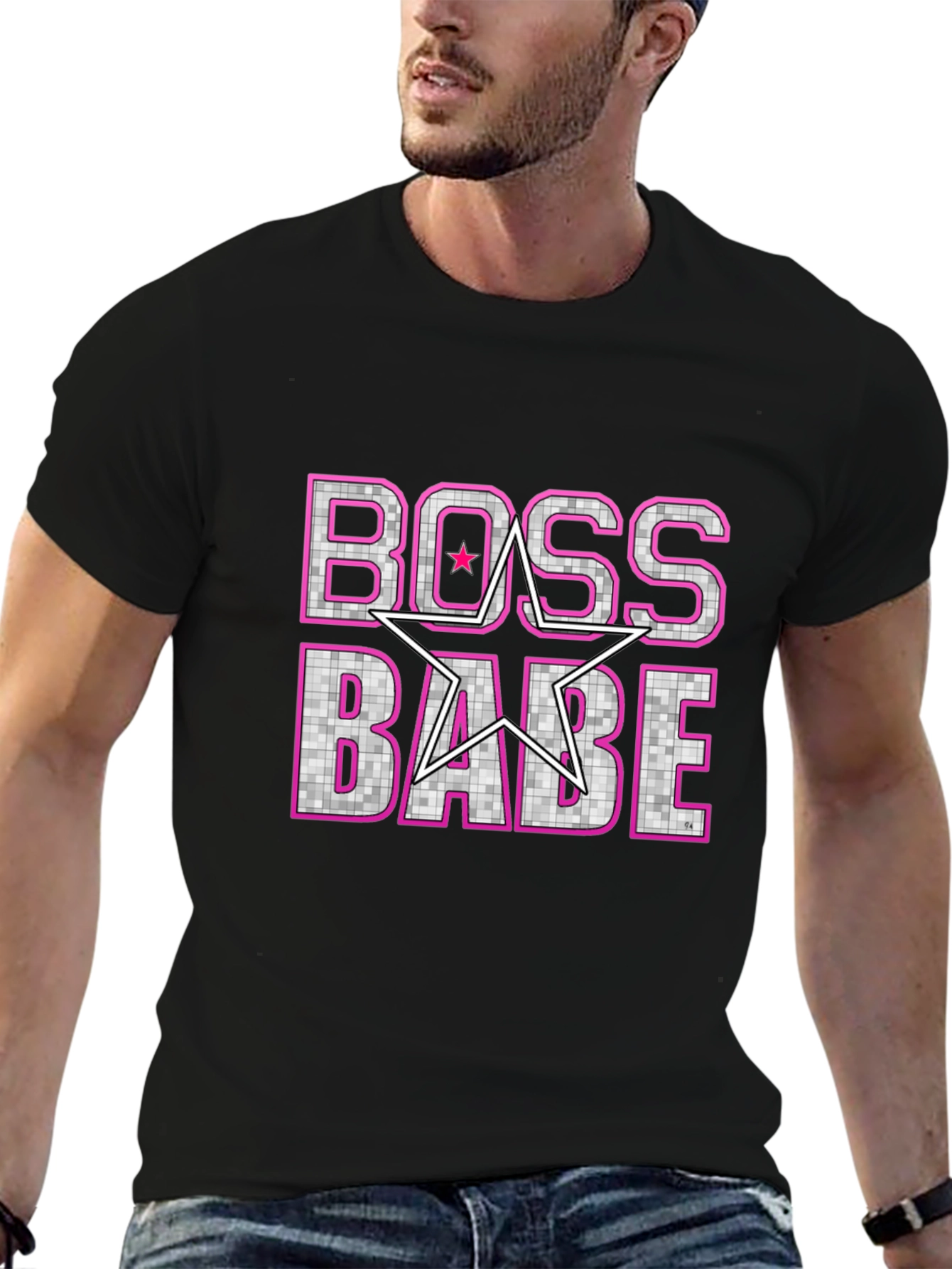 Boss Babe Black T-Shirt - Stylish Graphic Tee