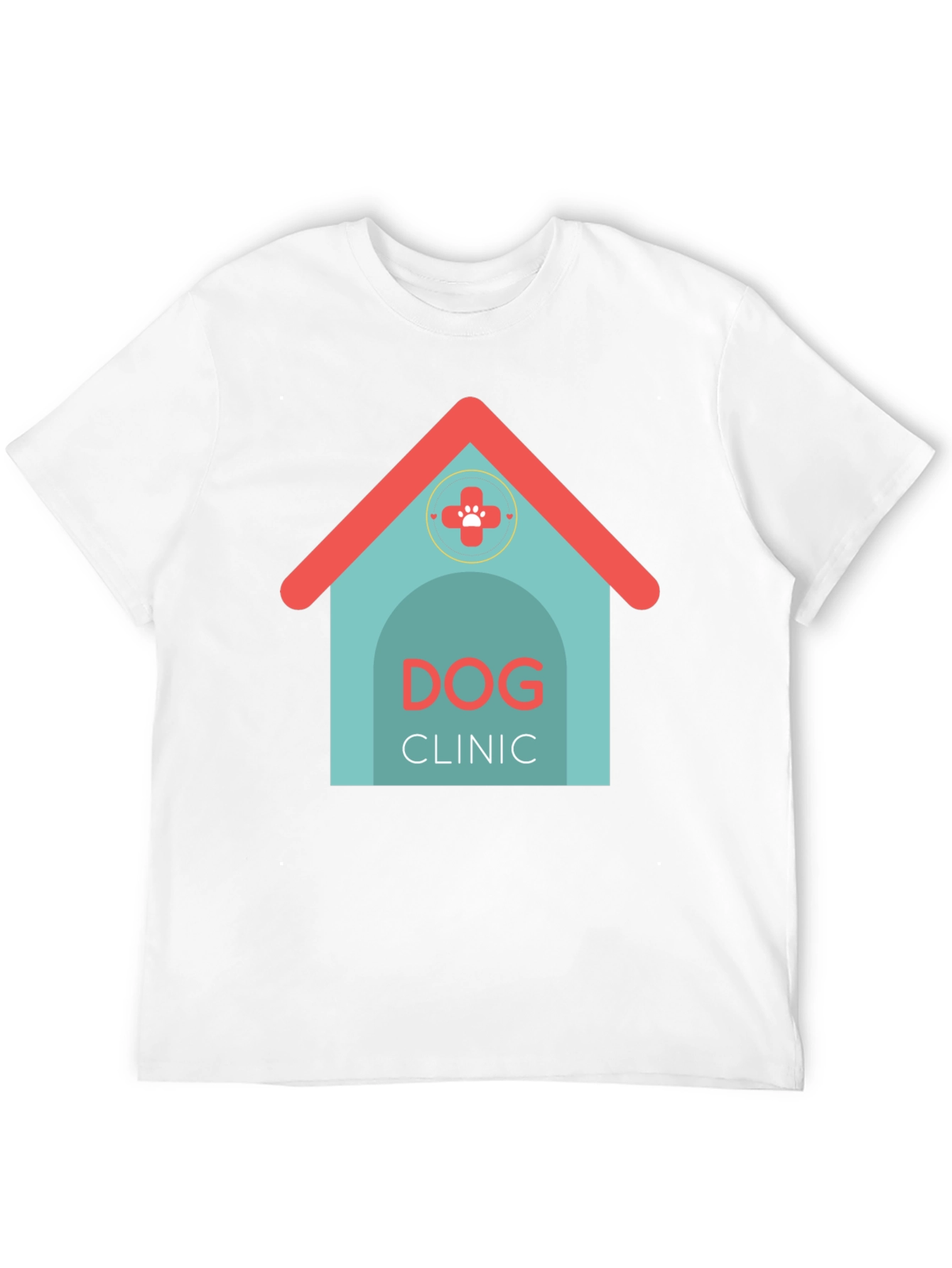 Dog Clinic Graphic T-Shirt - Modern Style