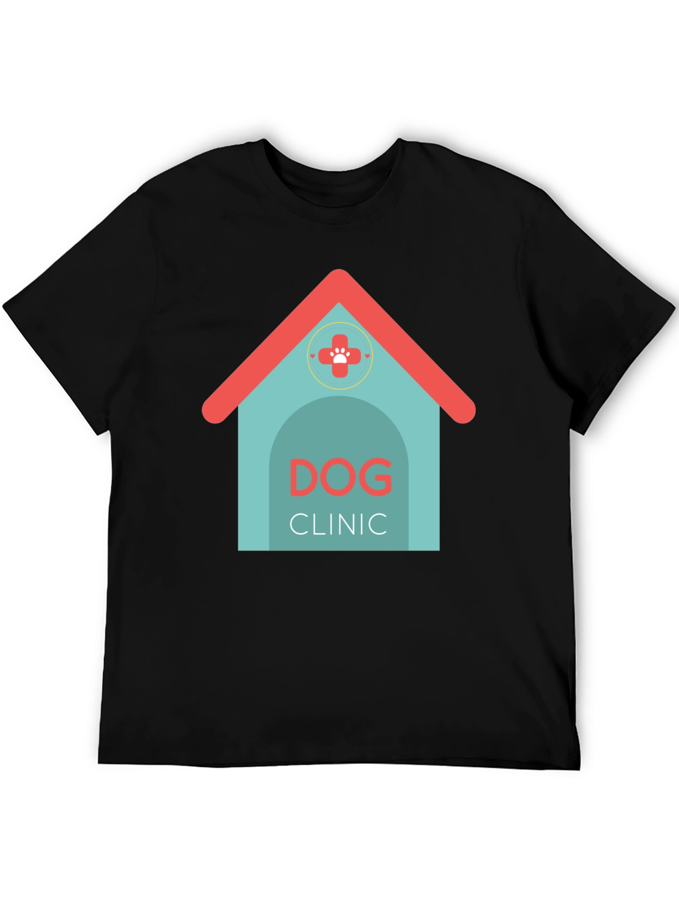 Dog Clinic Graphic T-Shirt - Modern Style