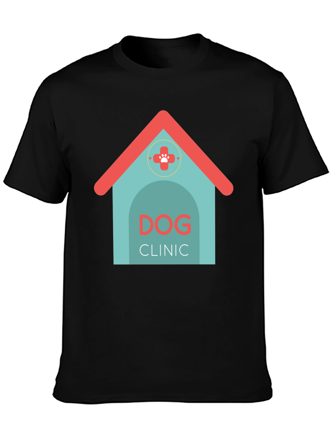 Dog Clinic Graphic T-Shirt - Modern Style