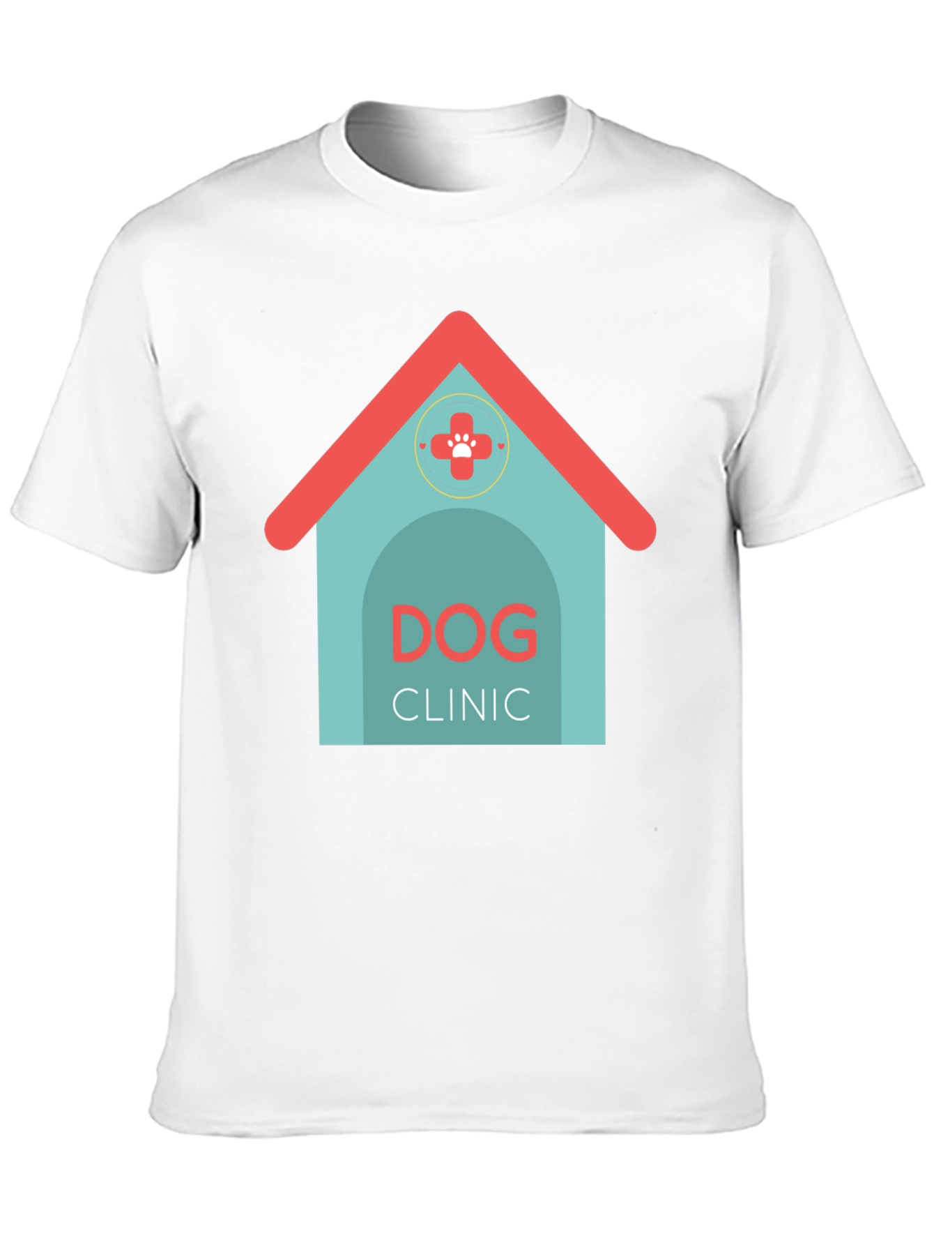 Dog Clinic Graphic T-Shirt - Modern Style