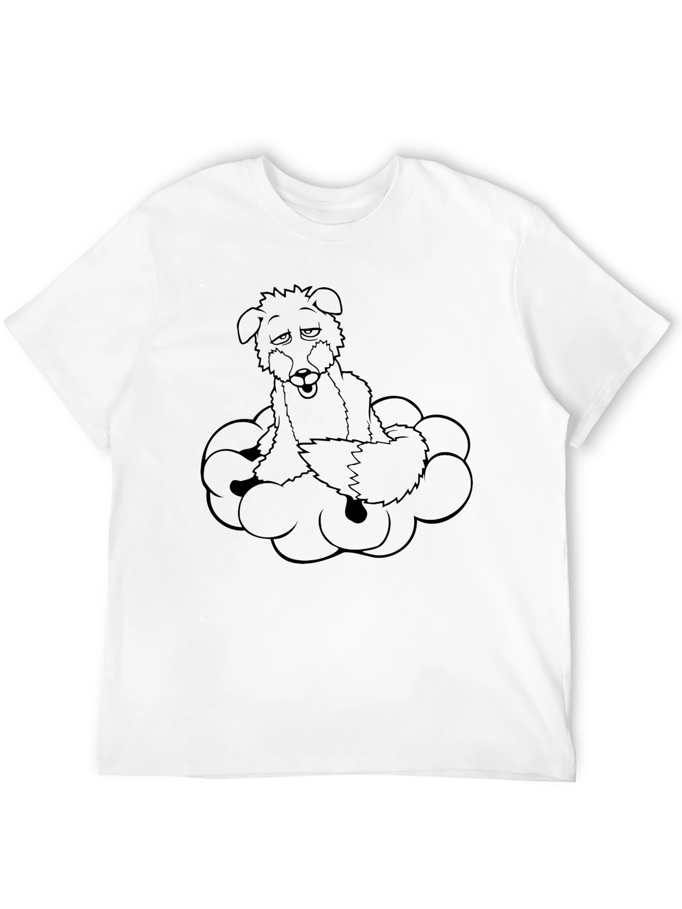 Red Panda Cloud Graphic Tee - Stylish Comfort