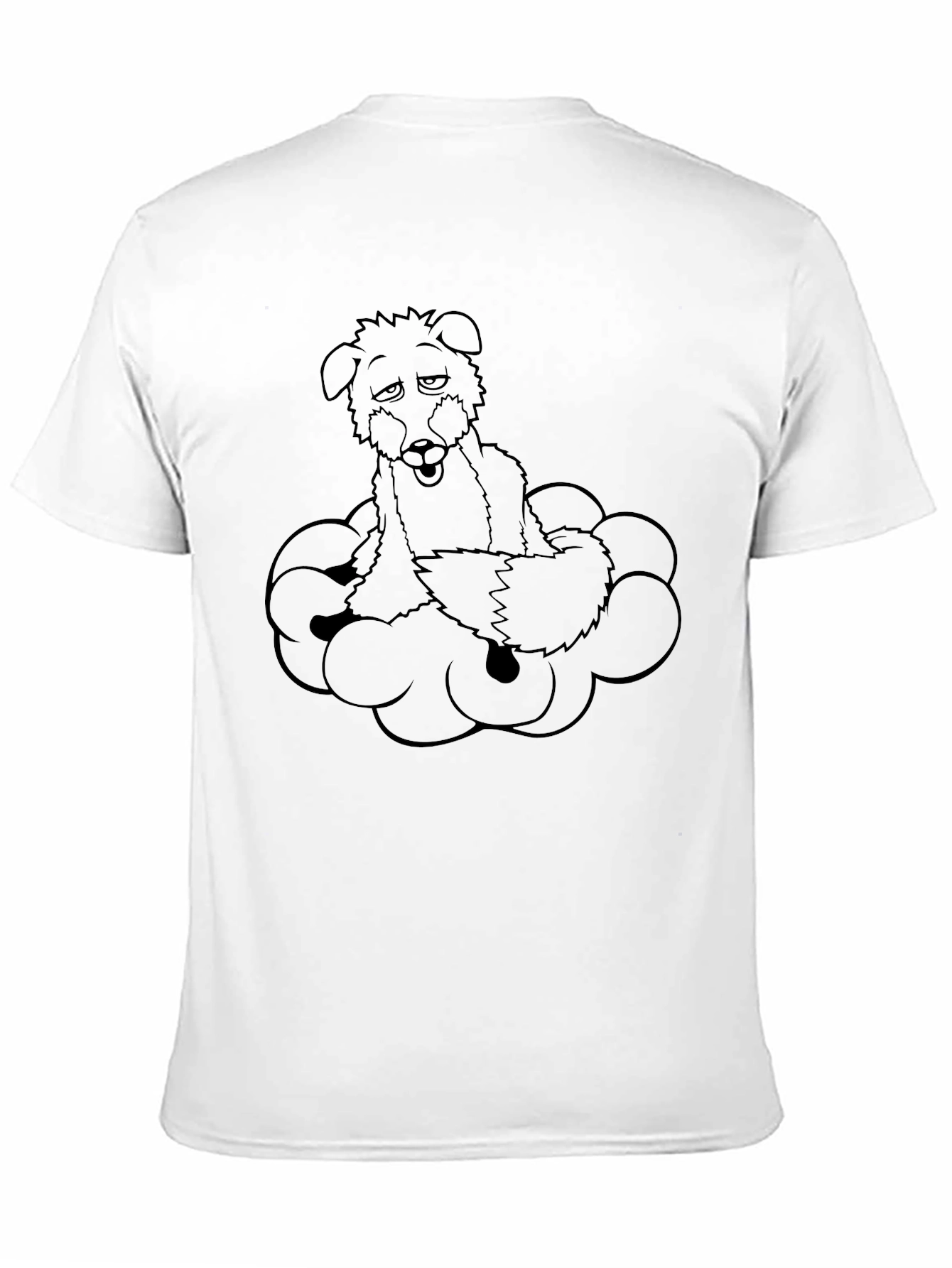 Red Panda Cloud Graphic Tee - Stylish Comfort