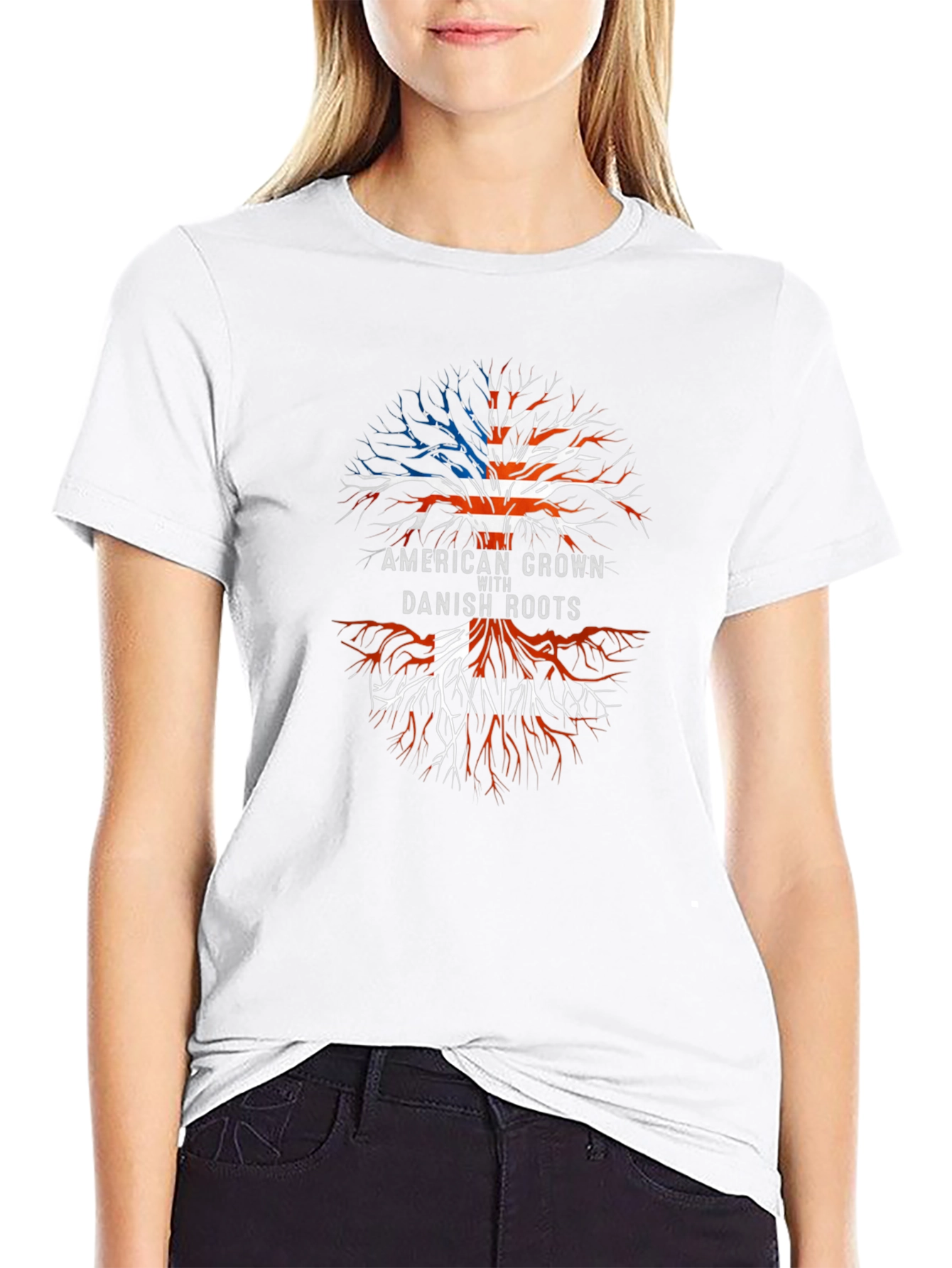 American Grown with Danish Roots T-Shirt
