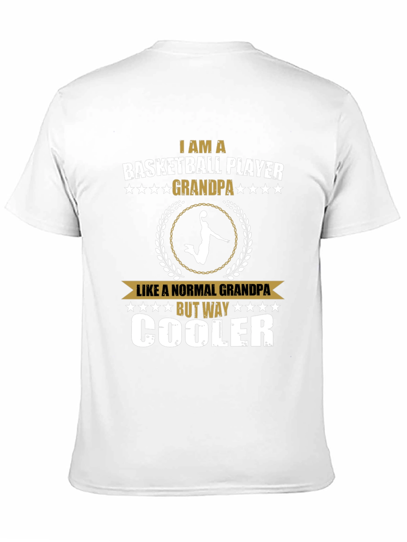 Basketball Player Grandpa T-Shirt