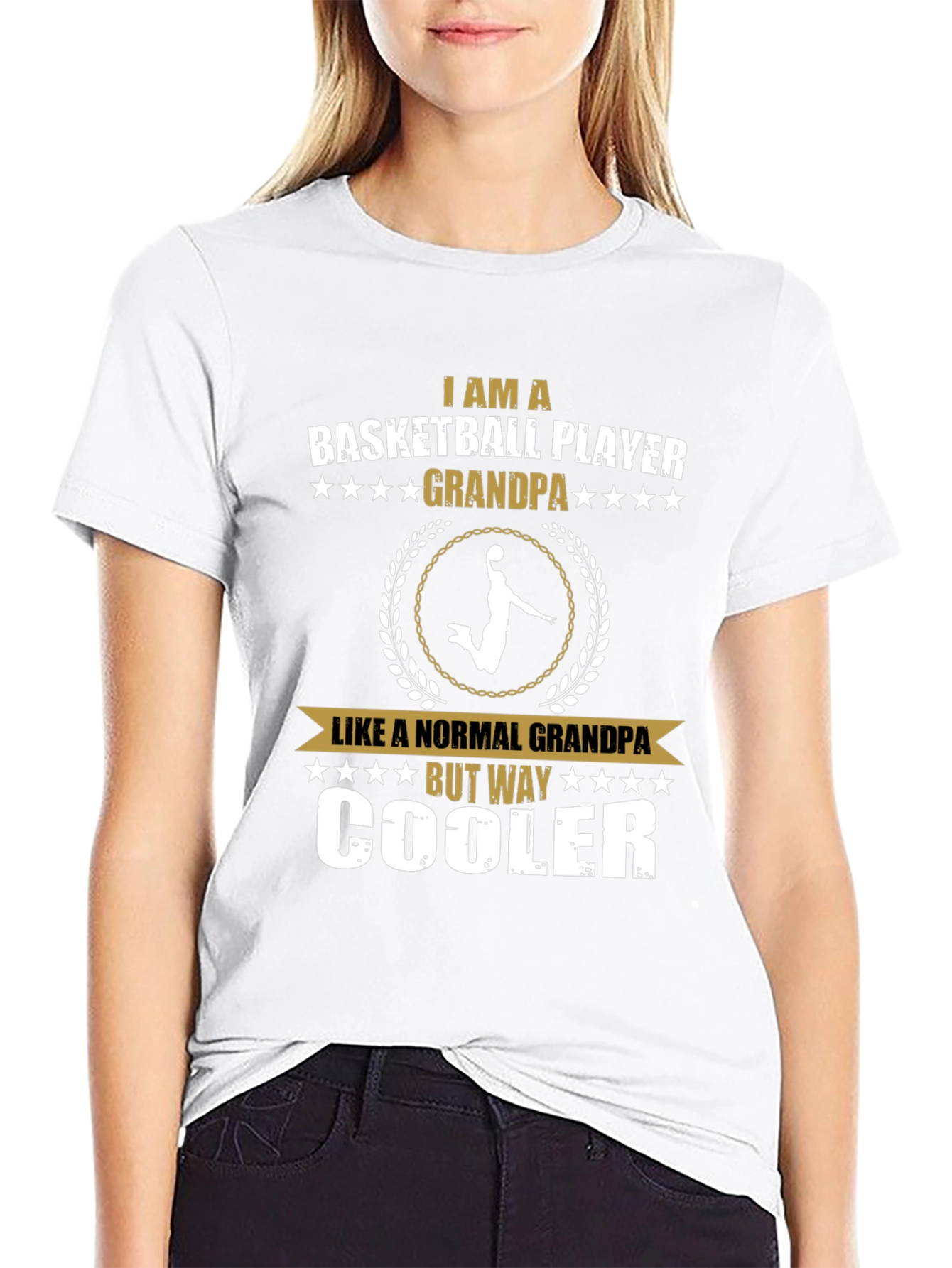 Basketball Player Grandpa T-Shirt