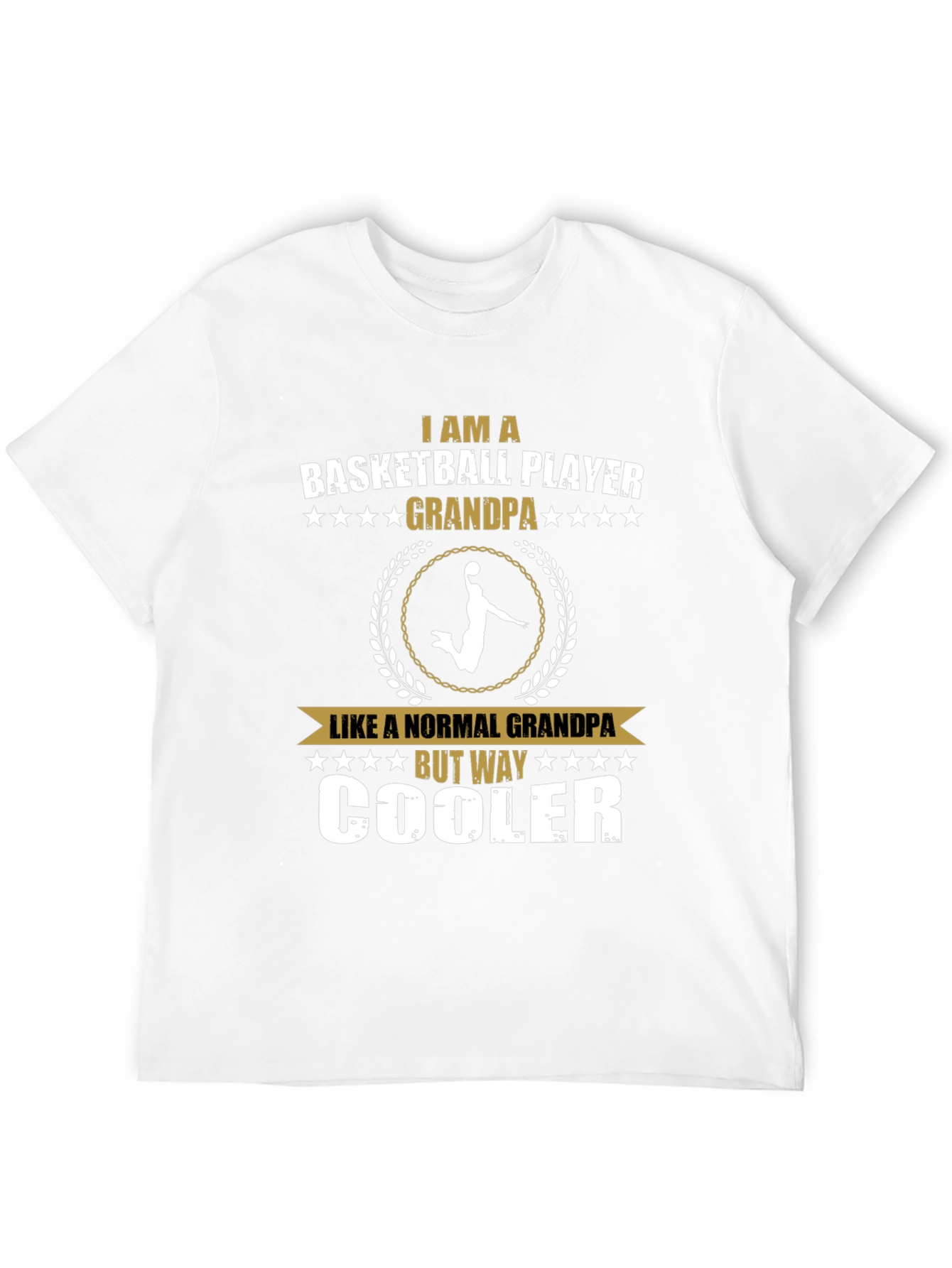 Basketball Player Grandpa T-Shirt