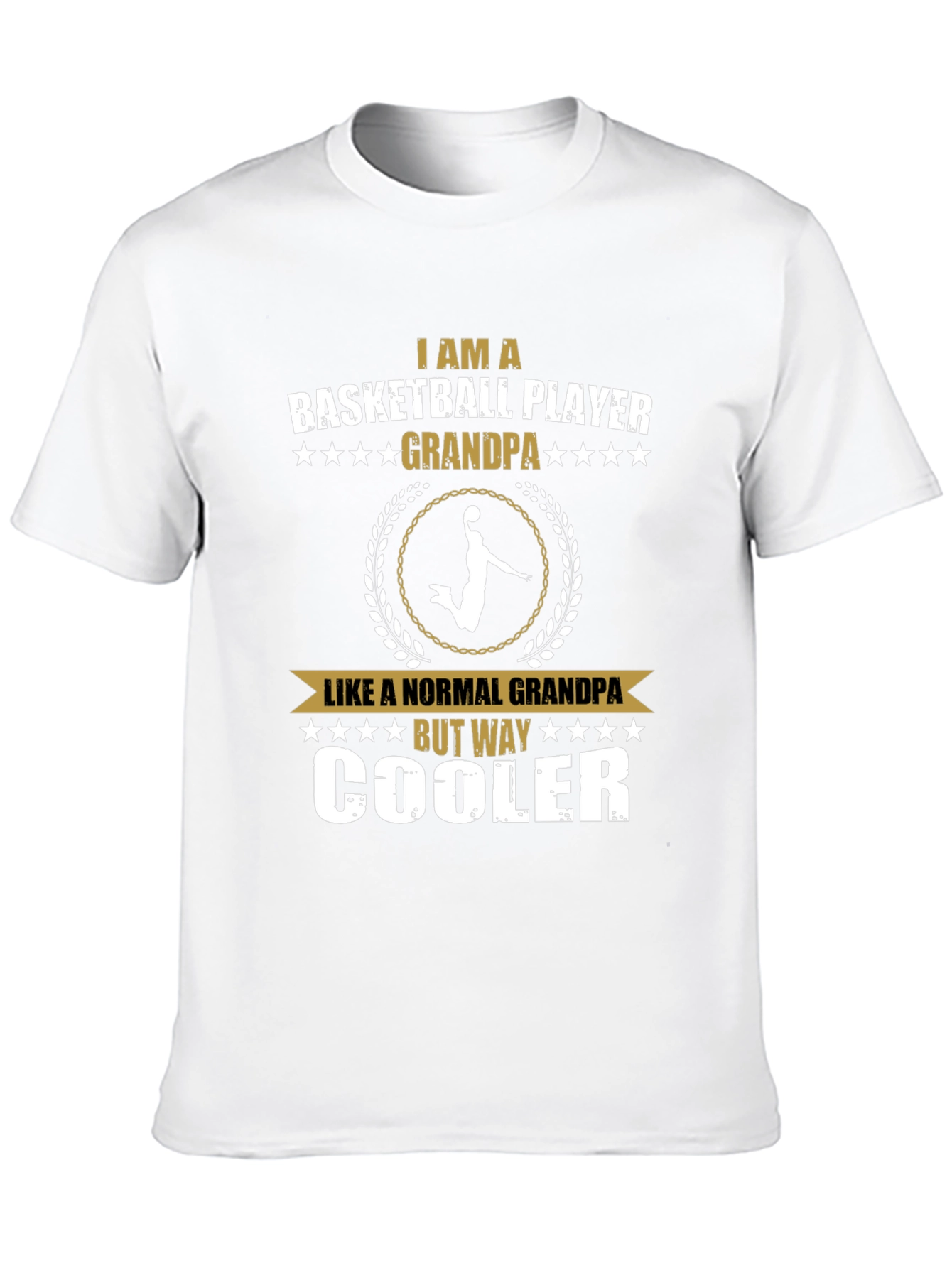 Basketball Player Grandpa T-Shirt