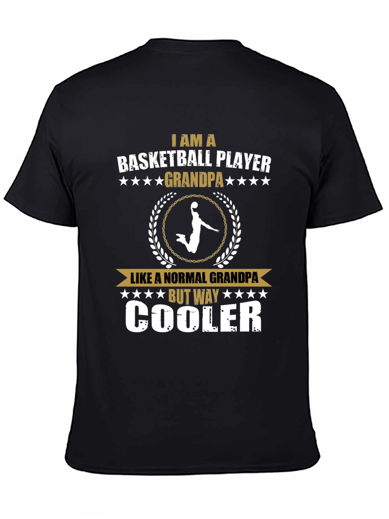 Basketball Player Grandpa T-Shirt