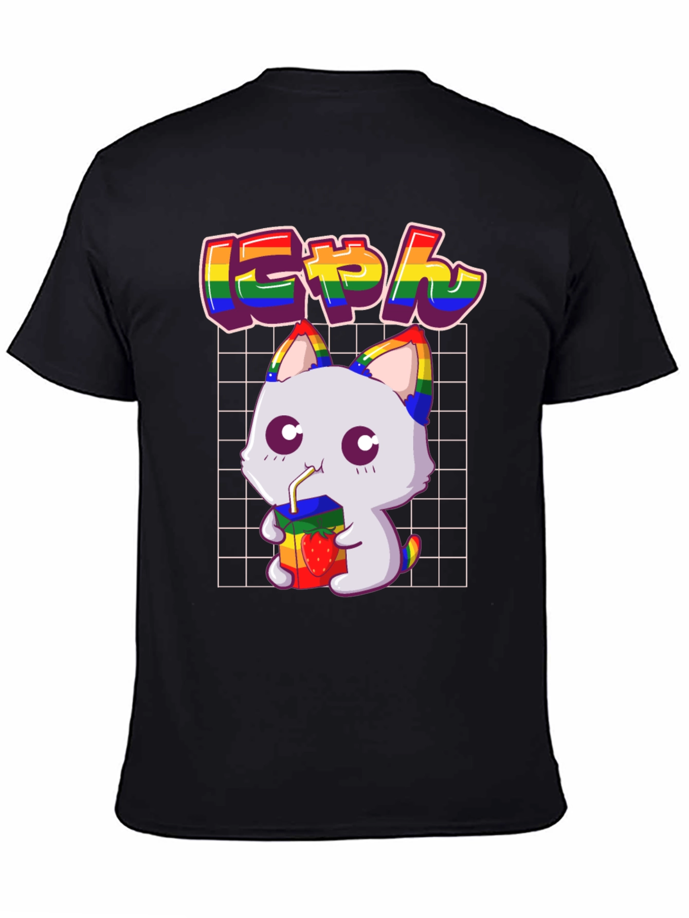 Kawaii Cat Pride T-Shirt - Unisex
