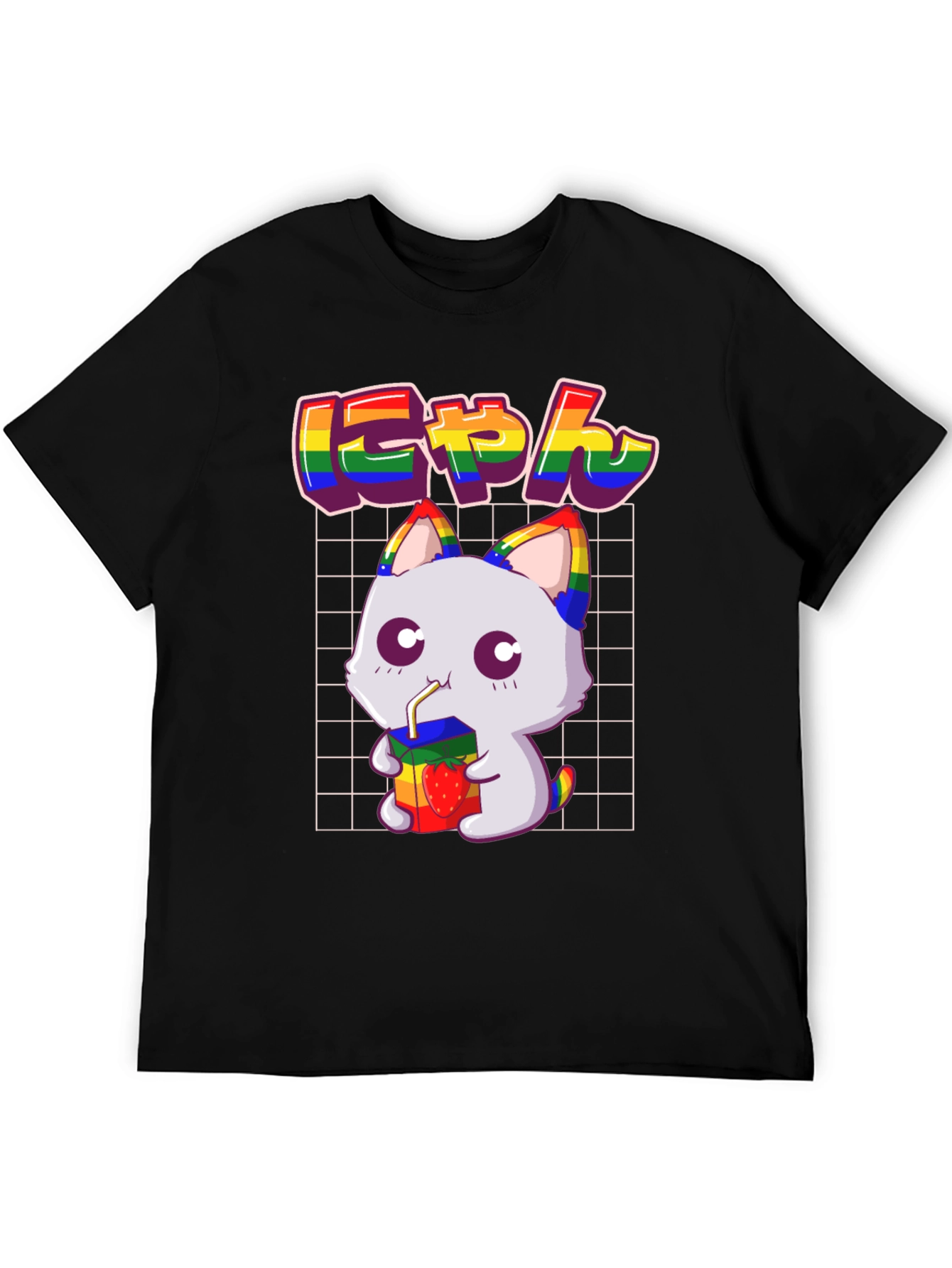 Kawaii Cat Pride T-Shirt - Unisex