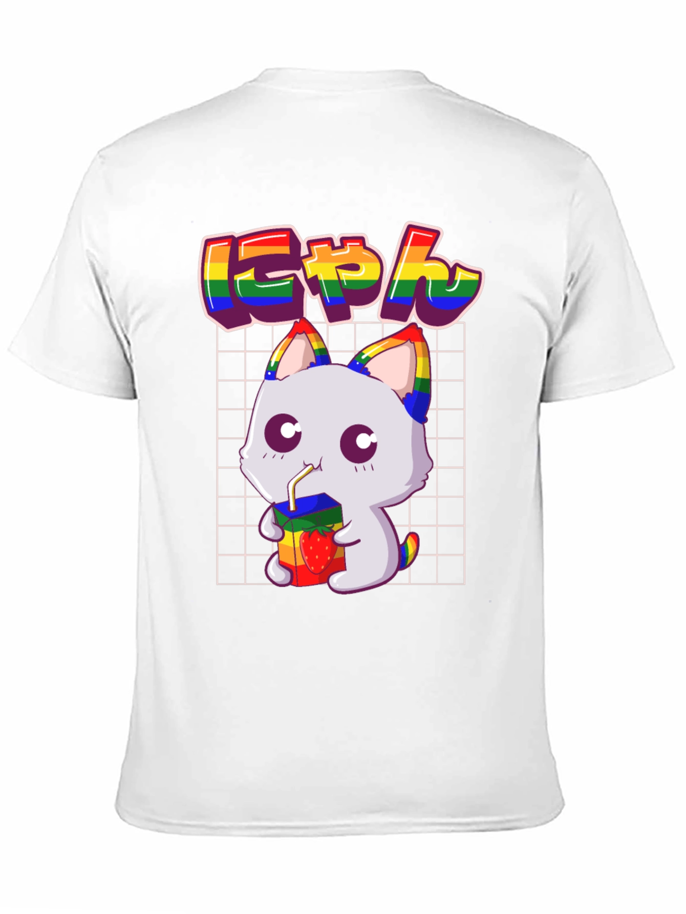 Kawaii Cat Pride T-Shirt - Unisex