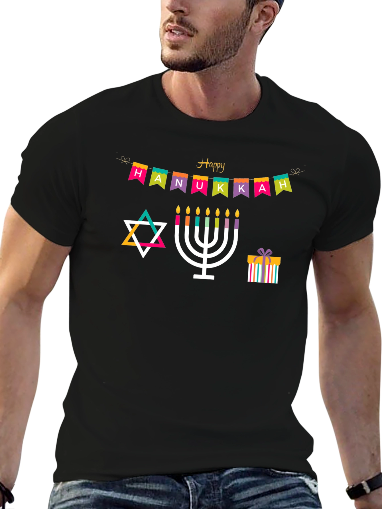 Hanukkah Festive Graphic Tee