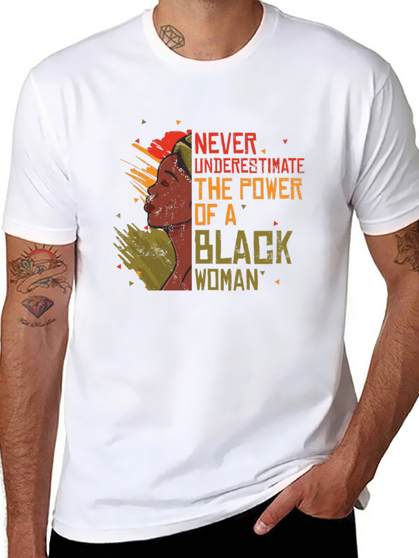 Empowered Black Woman Graphic Tee