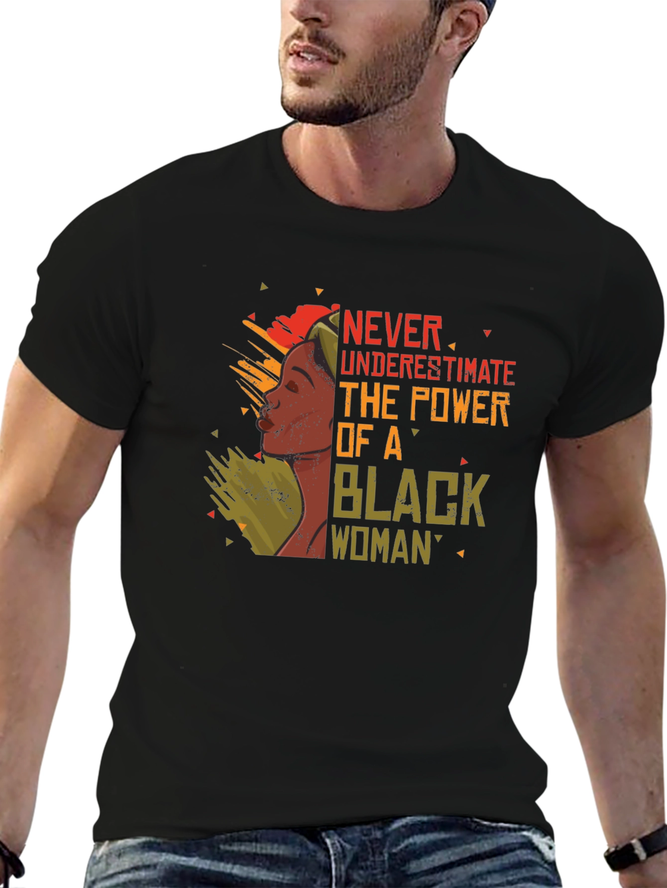 Empowered Black Woman Graphic Tee