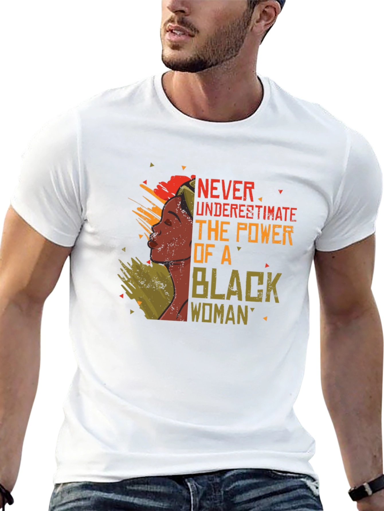 Empowered Black Woman Graphic Tee