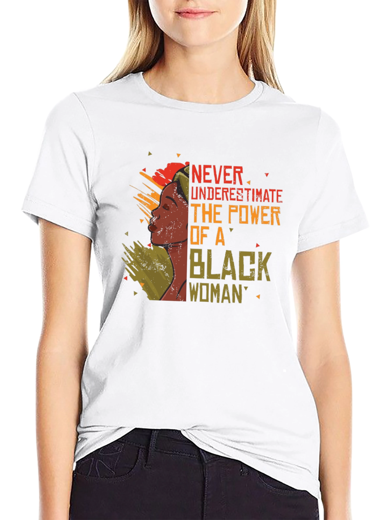 Empowered Black Woman Graphic Tee