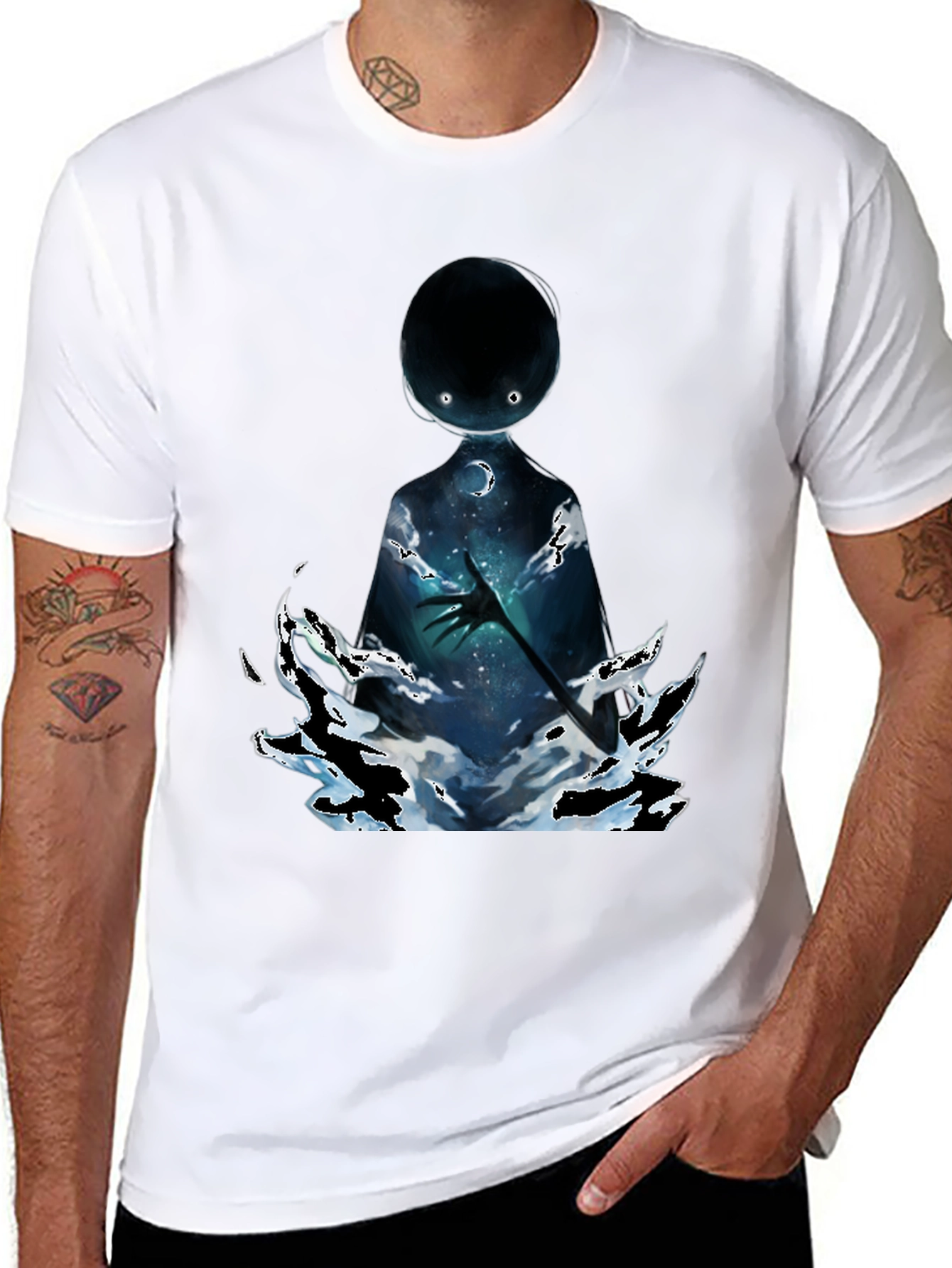 Mystic Dreamer Black T-Shirt