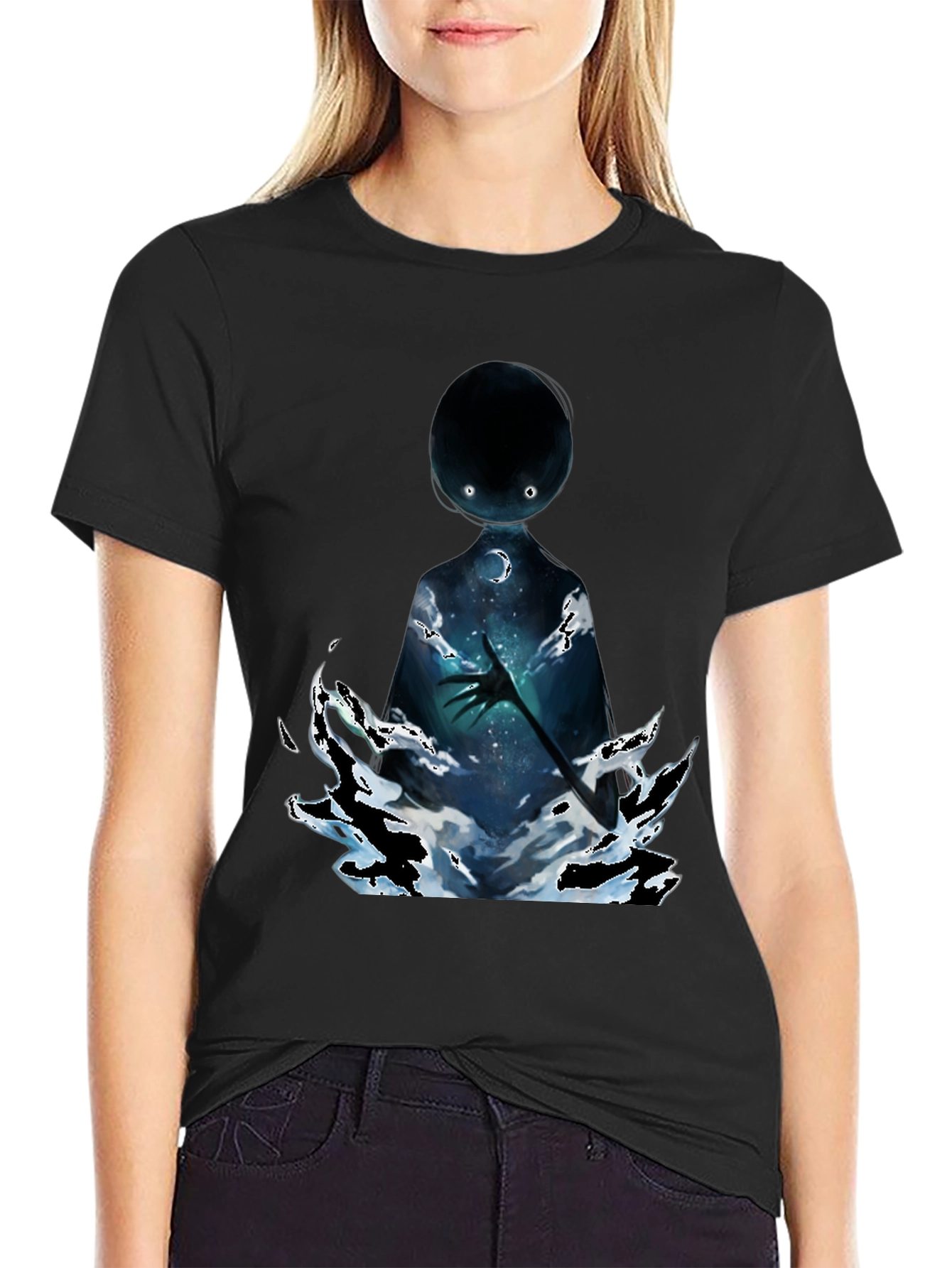 Mystic Dreamer Black T-Shirt