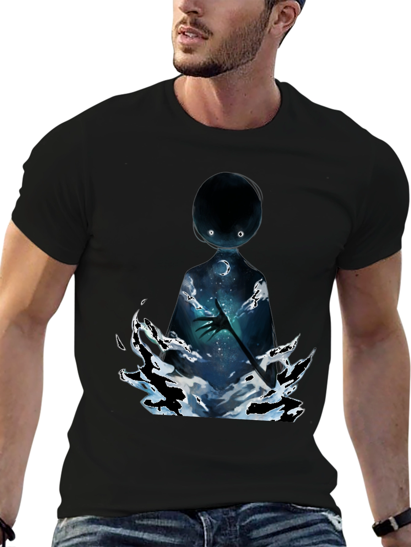 Mystic Dreamer Black T-Shirt