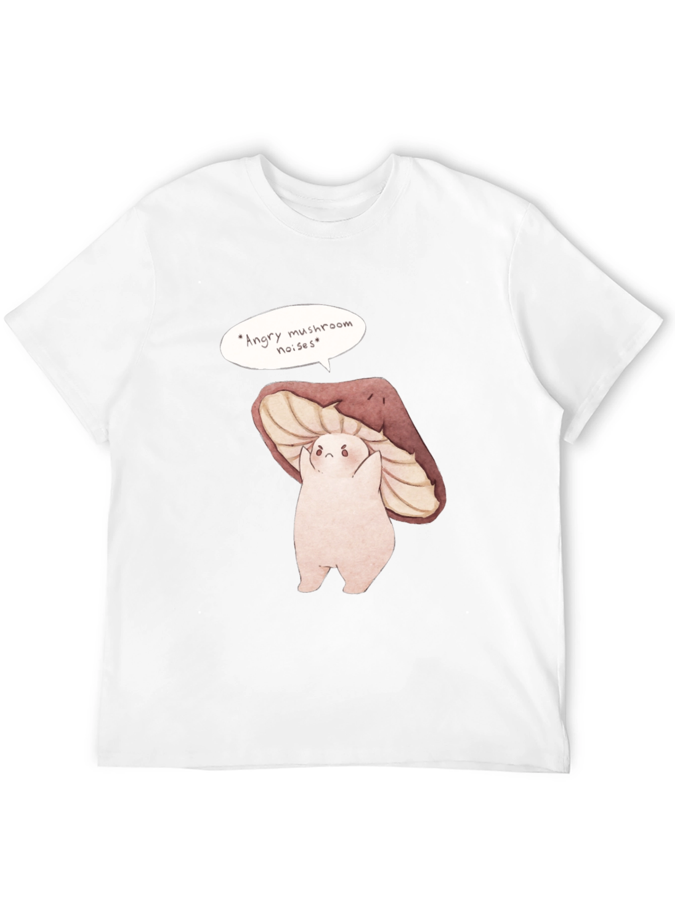 Angry Mushroom Noises Graphic T-Shirt