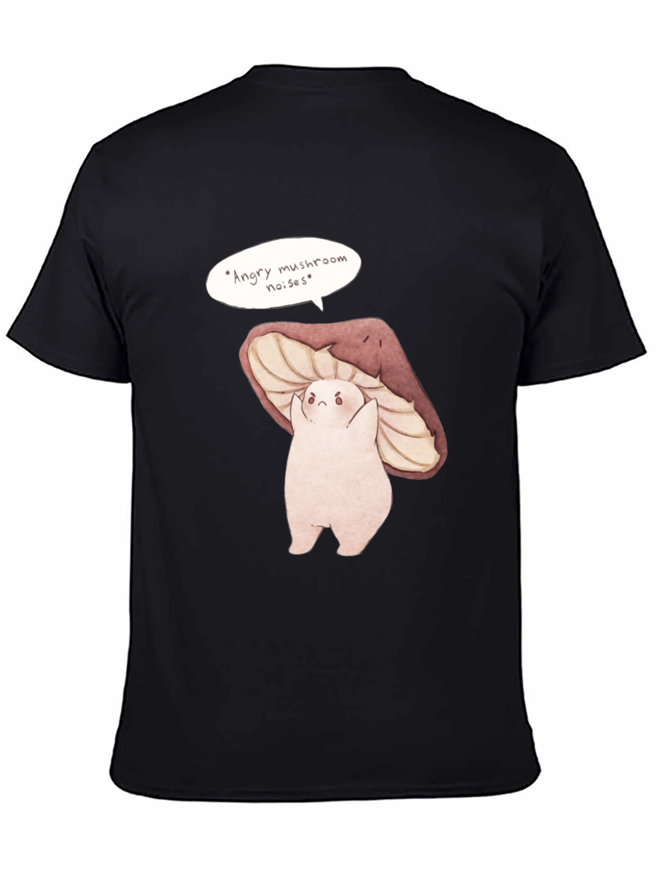 Angry Mushroom Noises Graphic T-Shirt