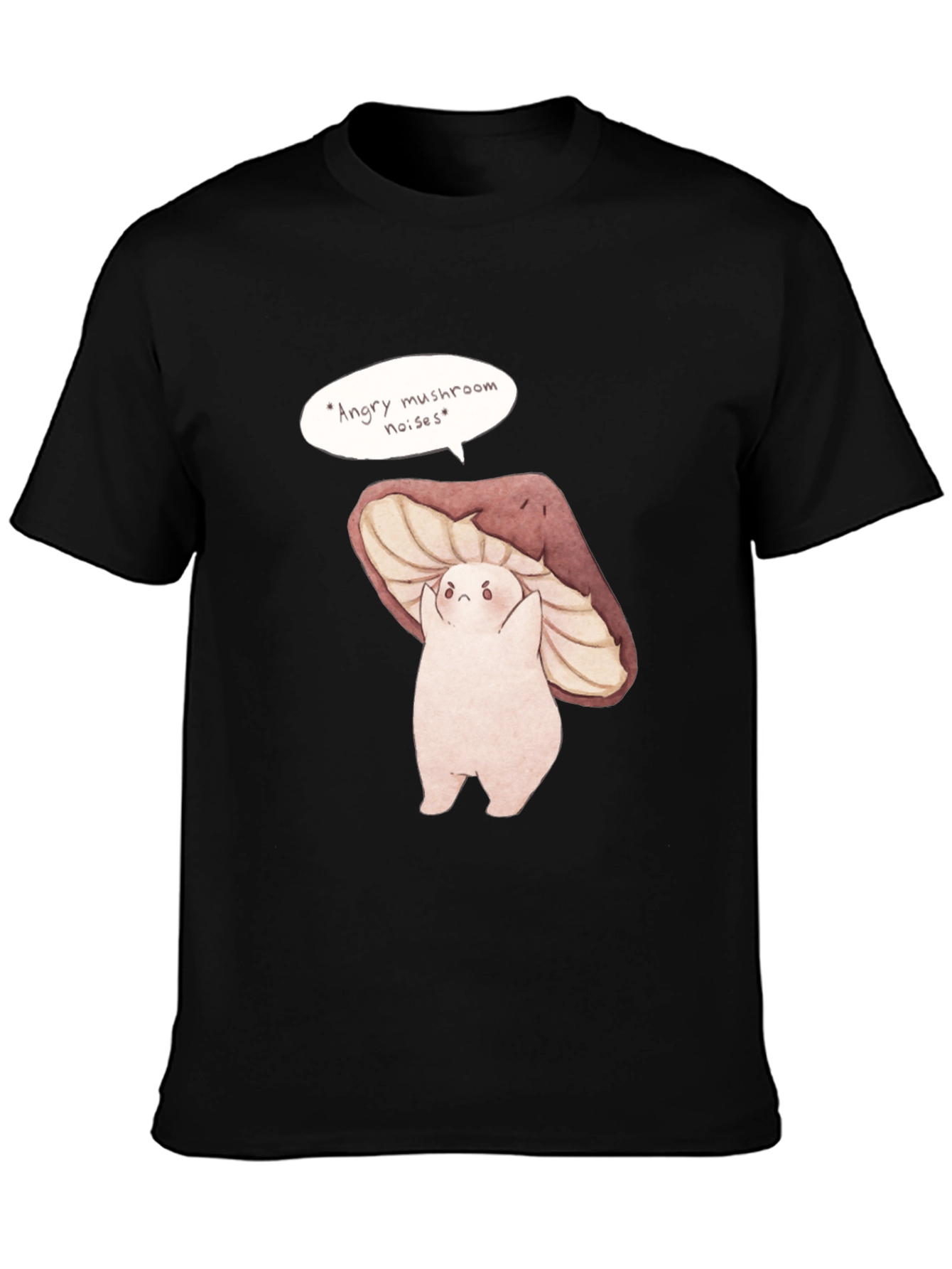 Angry Mushroom Noises Graphic T-Shirt