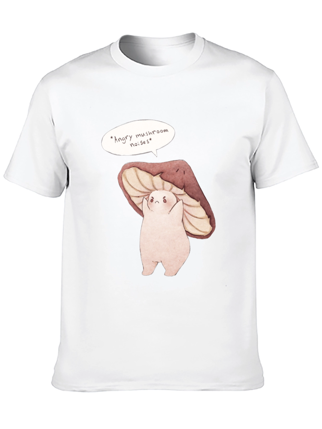 Angry Mushroom Noises Graphic T-Shirt