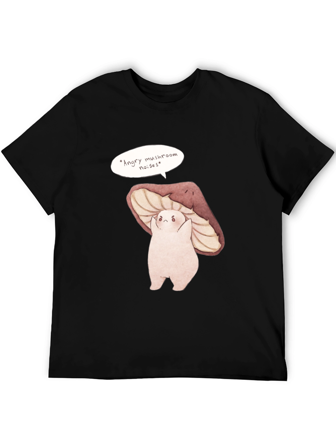 Angry Mushroom Noises Graphic T-Shirt