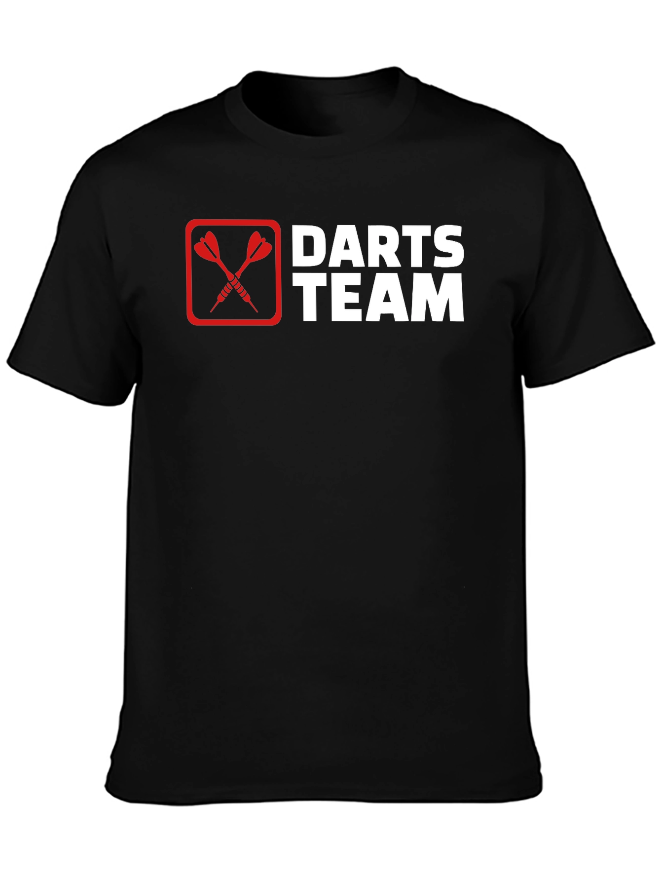Darts Team Graphic T-Shirt - Black