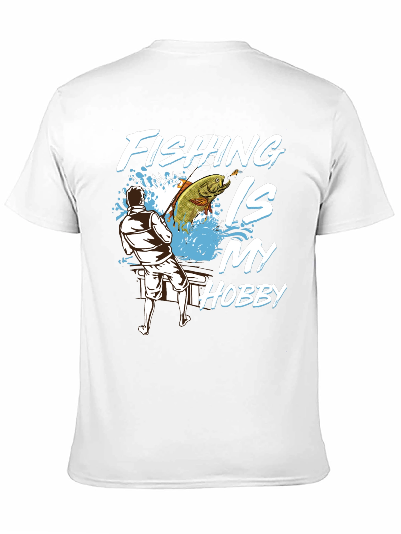Fishing Is My Hobby Graphic Tee