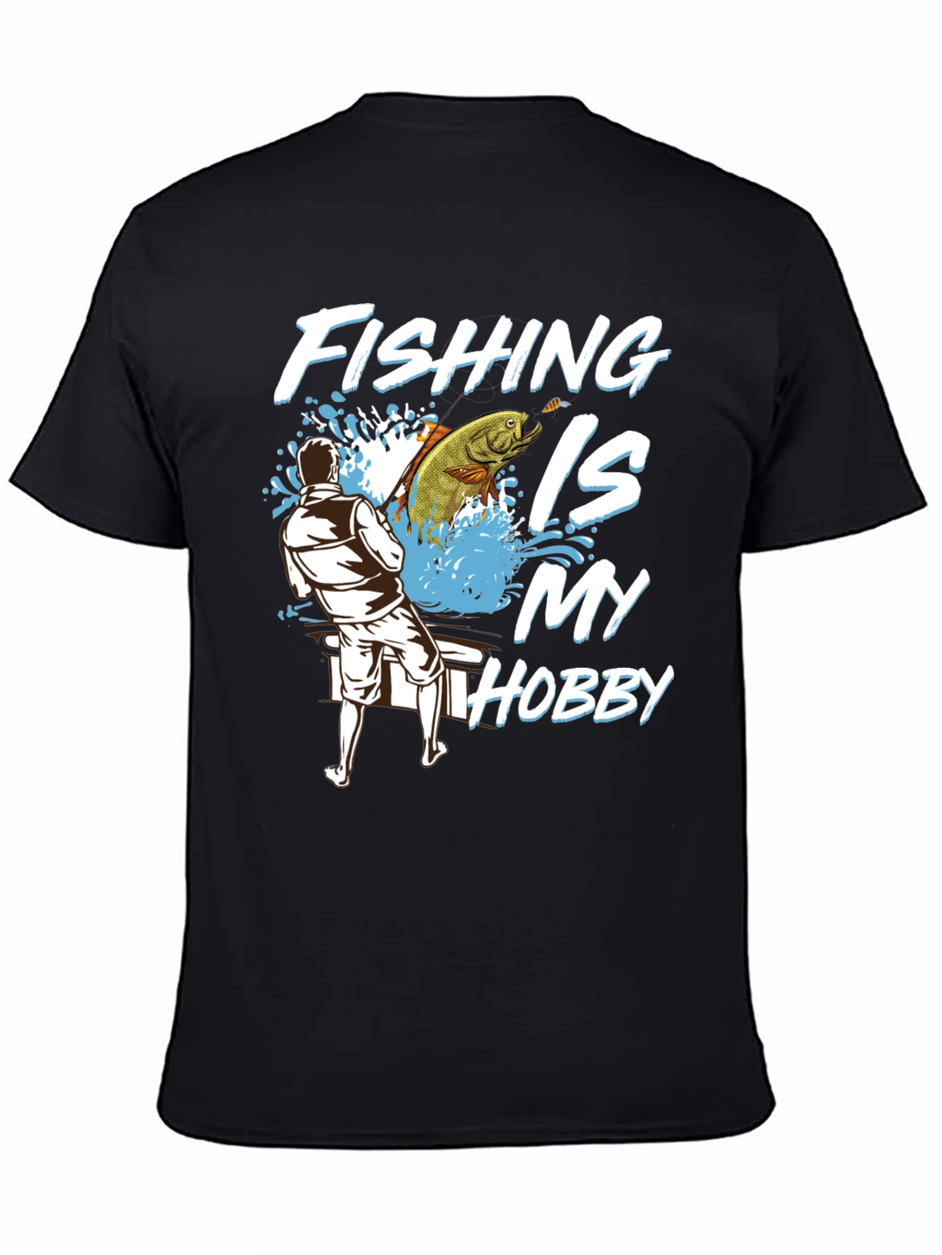 Fishing Is My Hobby Graphic Tee