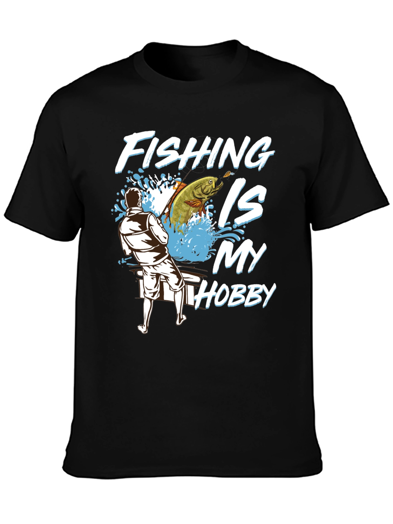 Fishing Is My Hobby Graphic Tee