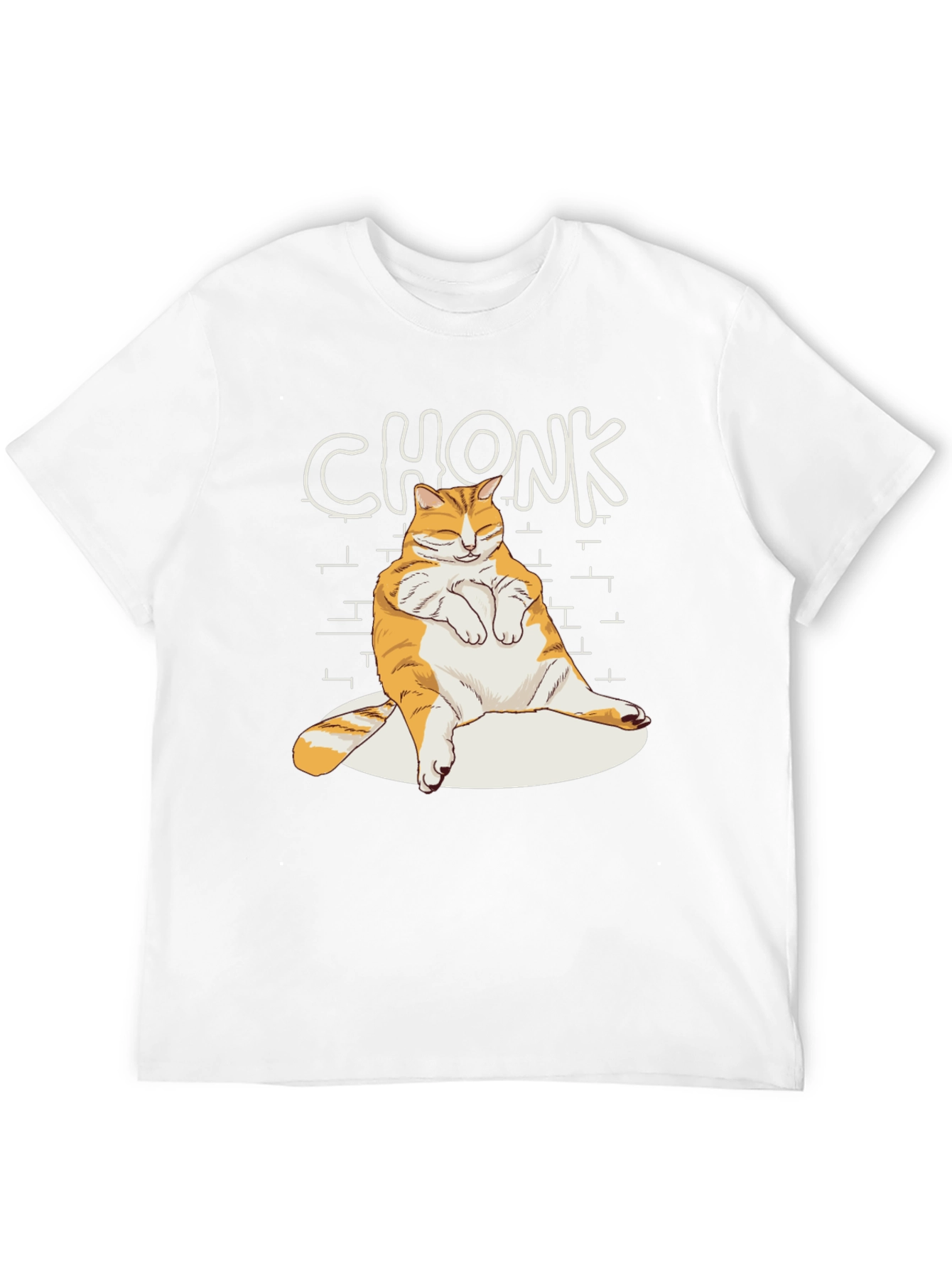 Chonk Cat T-Shirt - Funny & Stylish