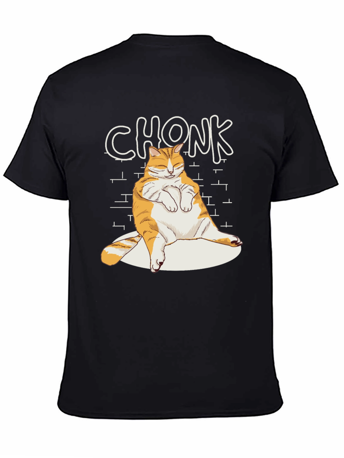Chonk Cat T-Shirt - Funny & Stylish