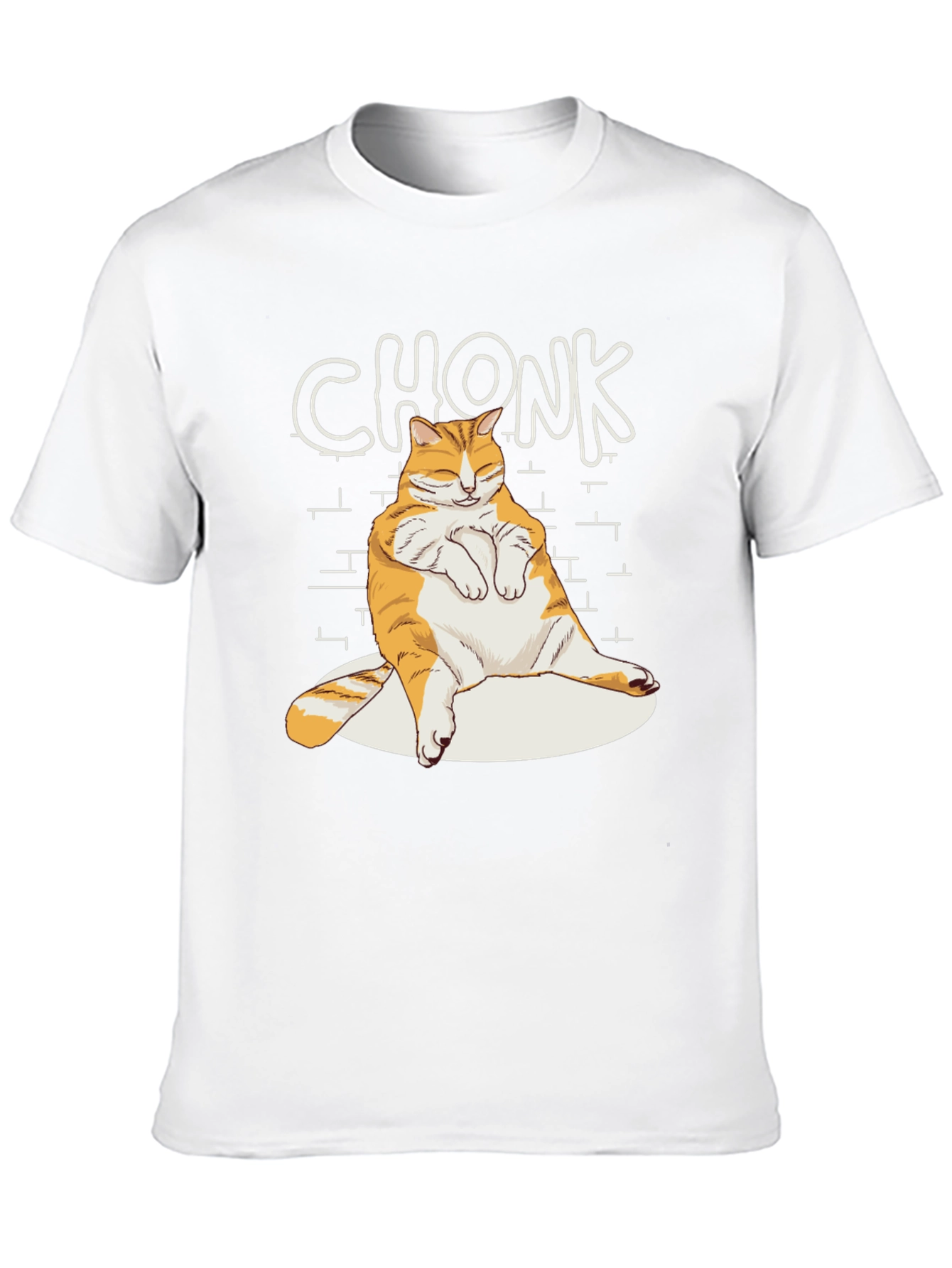Chonk Cat T-Shirt - Funny & Stylish