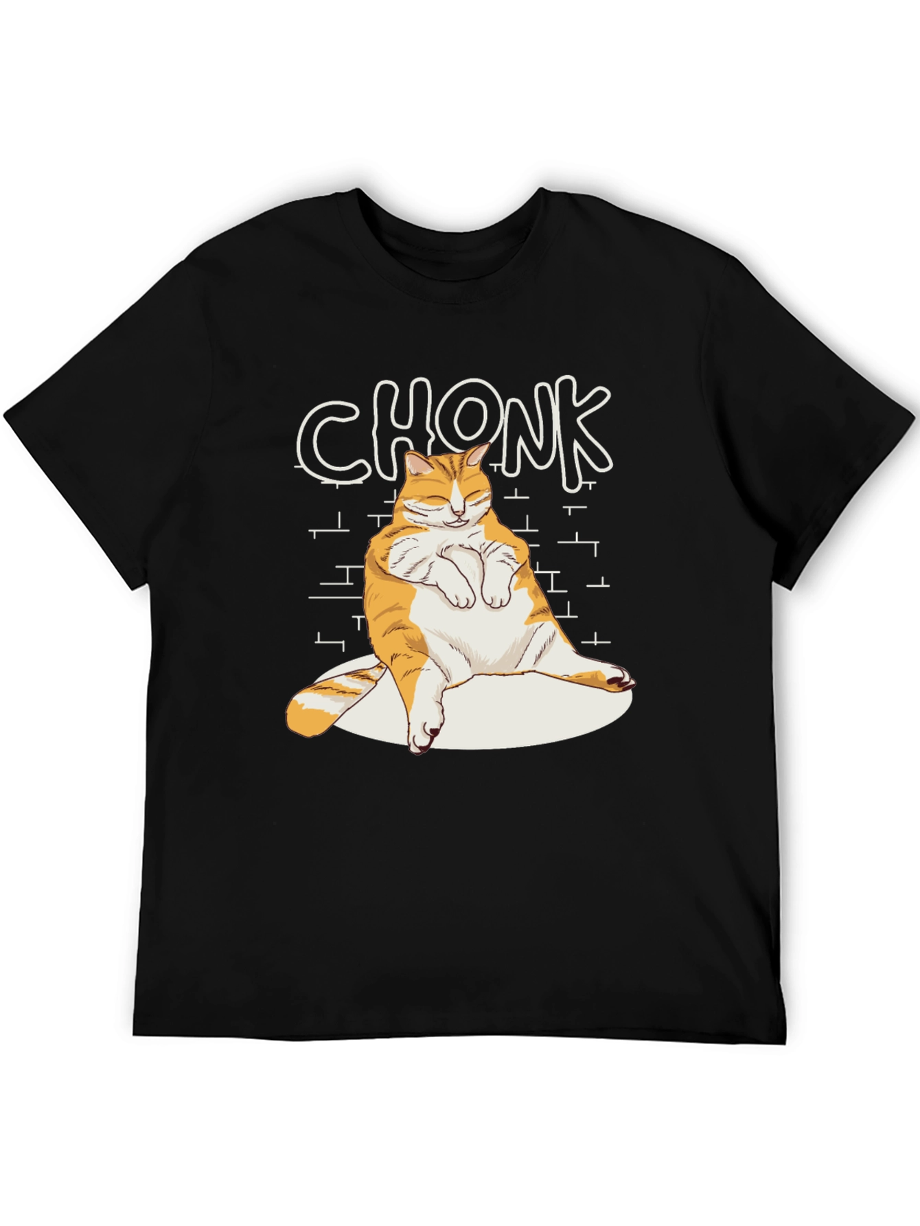 Chonk Cat T-Shirt - Funny & Stylish