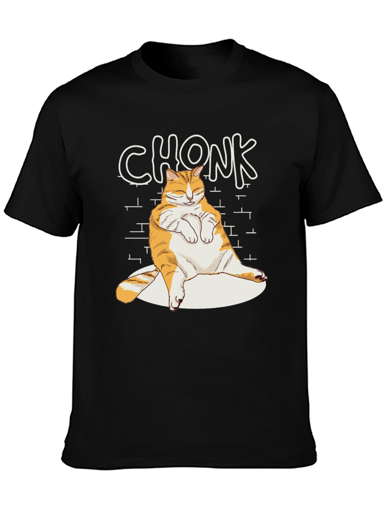 Chonk Cat T-Shirt - Funny & Stylish