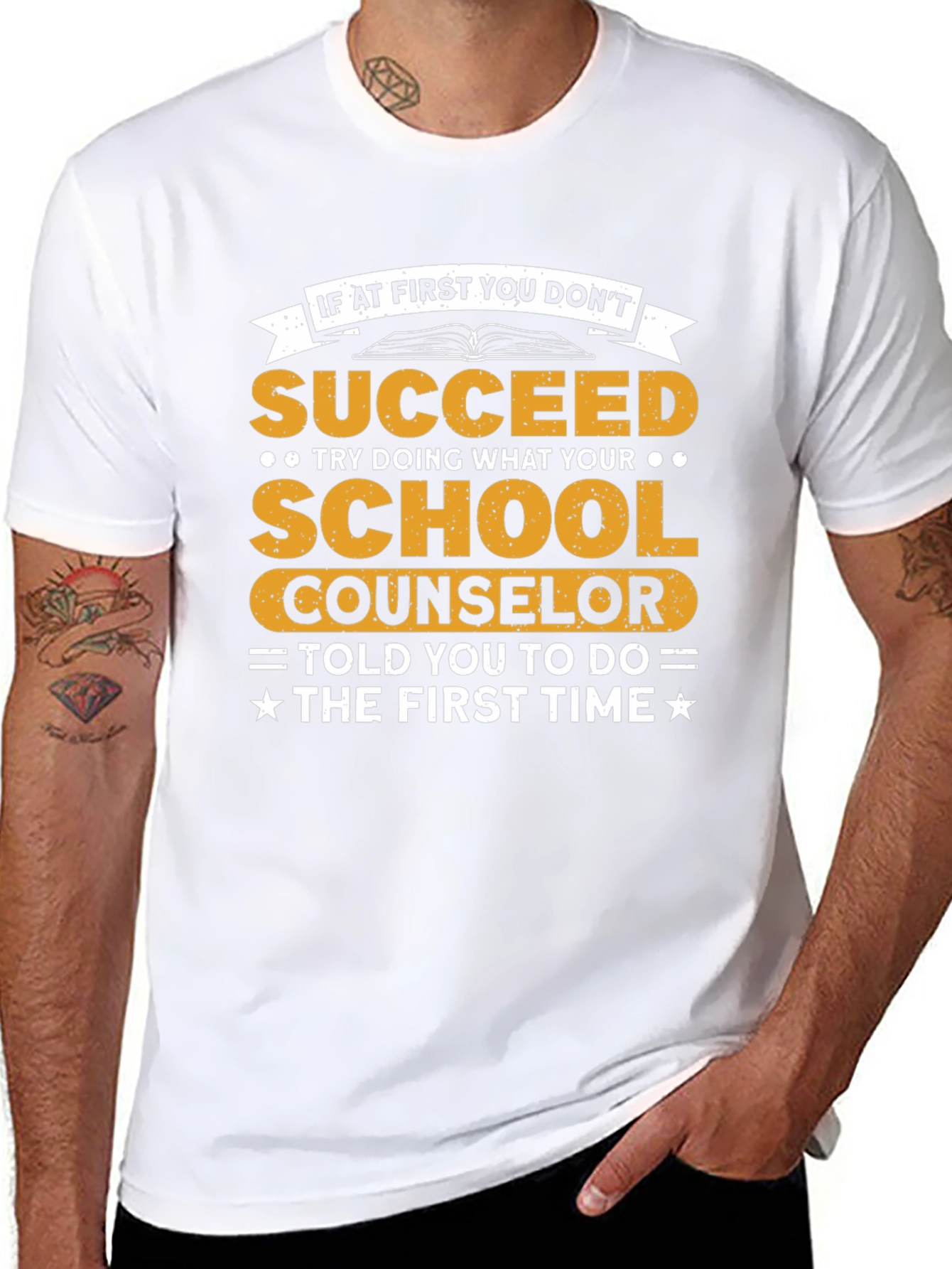 School Counselor T-Shirt: Funny Sarcastic Tee
