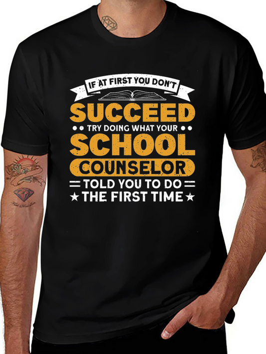 School Counselor T-Shirt: Funny Sarcastic Tee