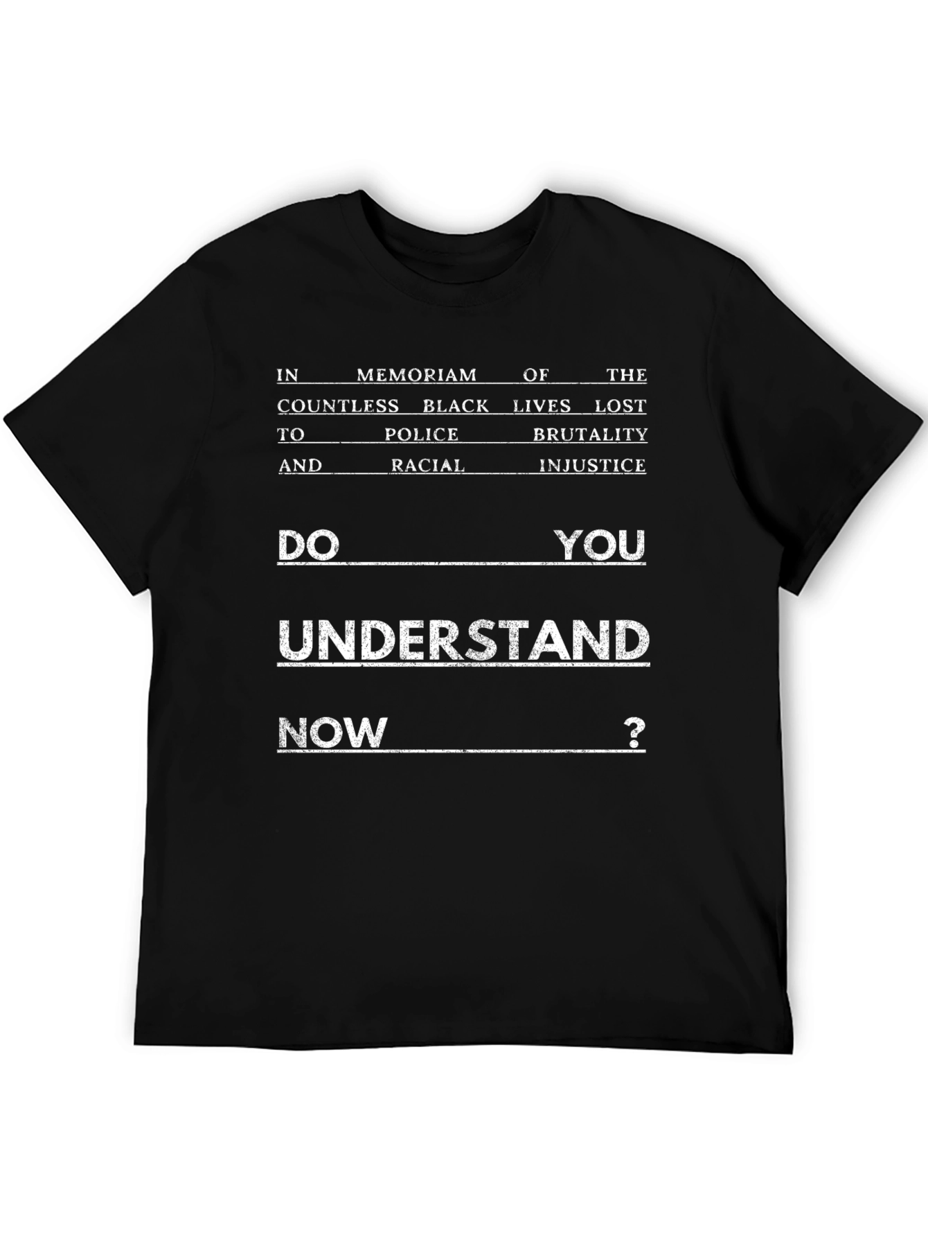 In Memoriam Graphic Tee - Justice Awareness Shirt