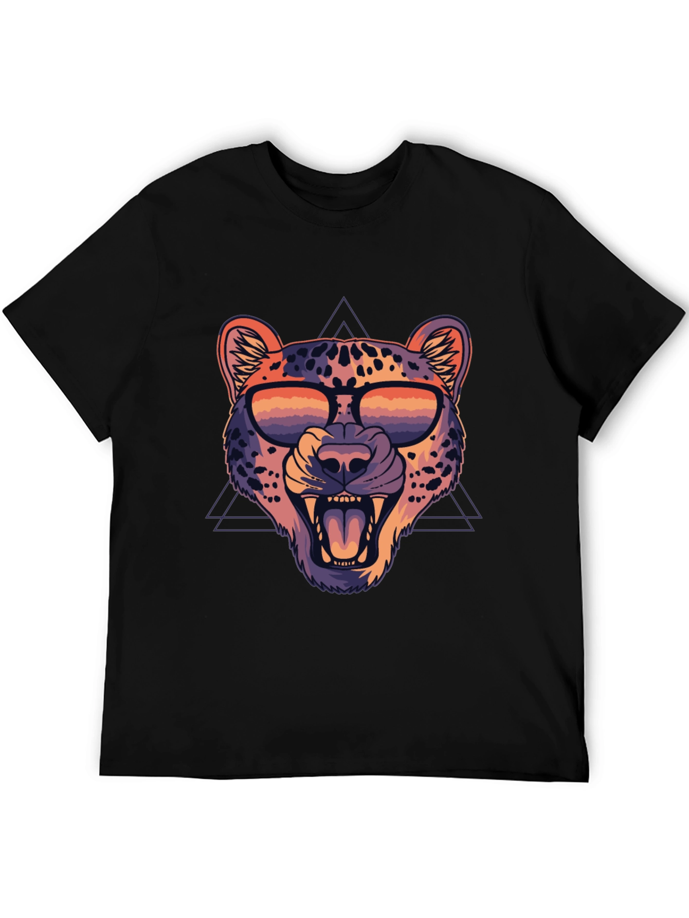 Cool Leopard Graphic Tee - Trendy Animal Print