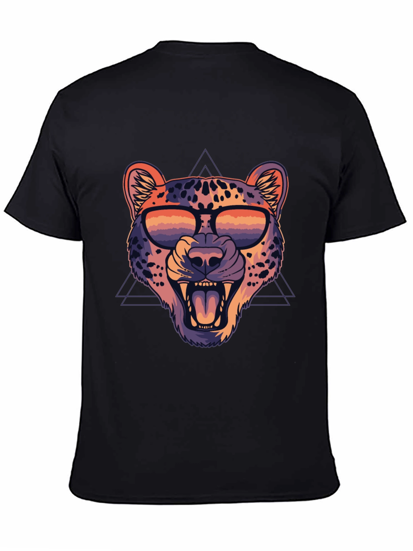 Cool Leopard Graphic Tee - Trendy Animal Print