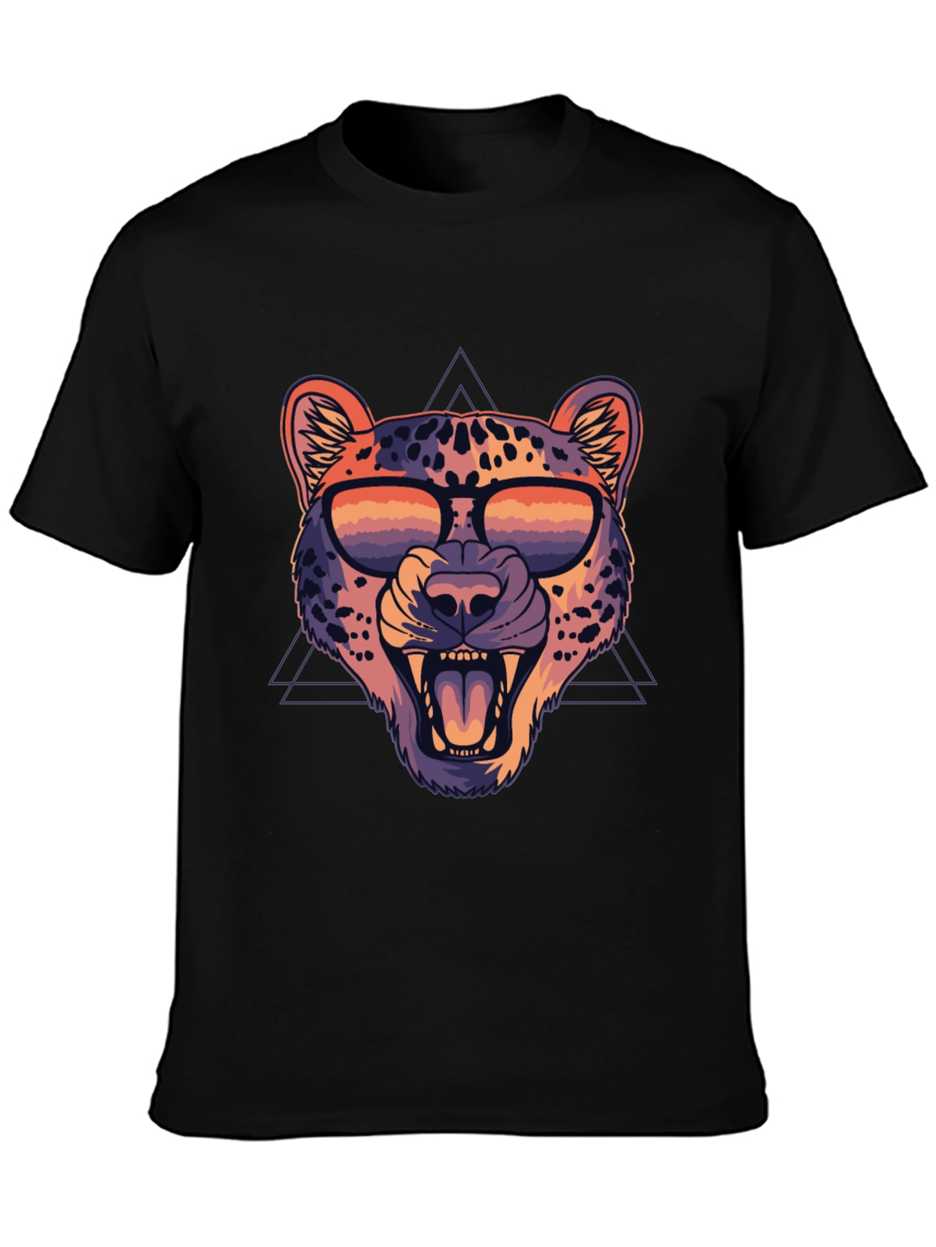 Cool Leopard Graphic Tee - Trendy Animal Print
