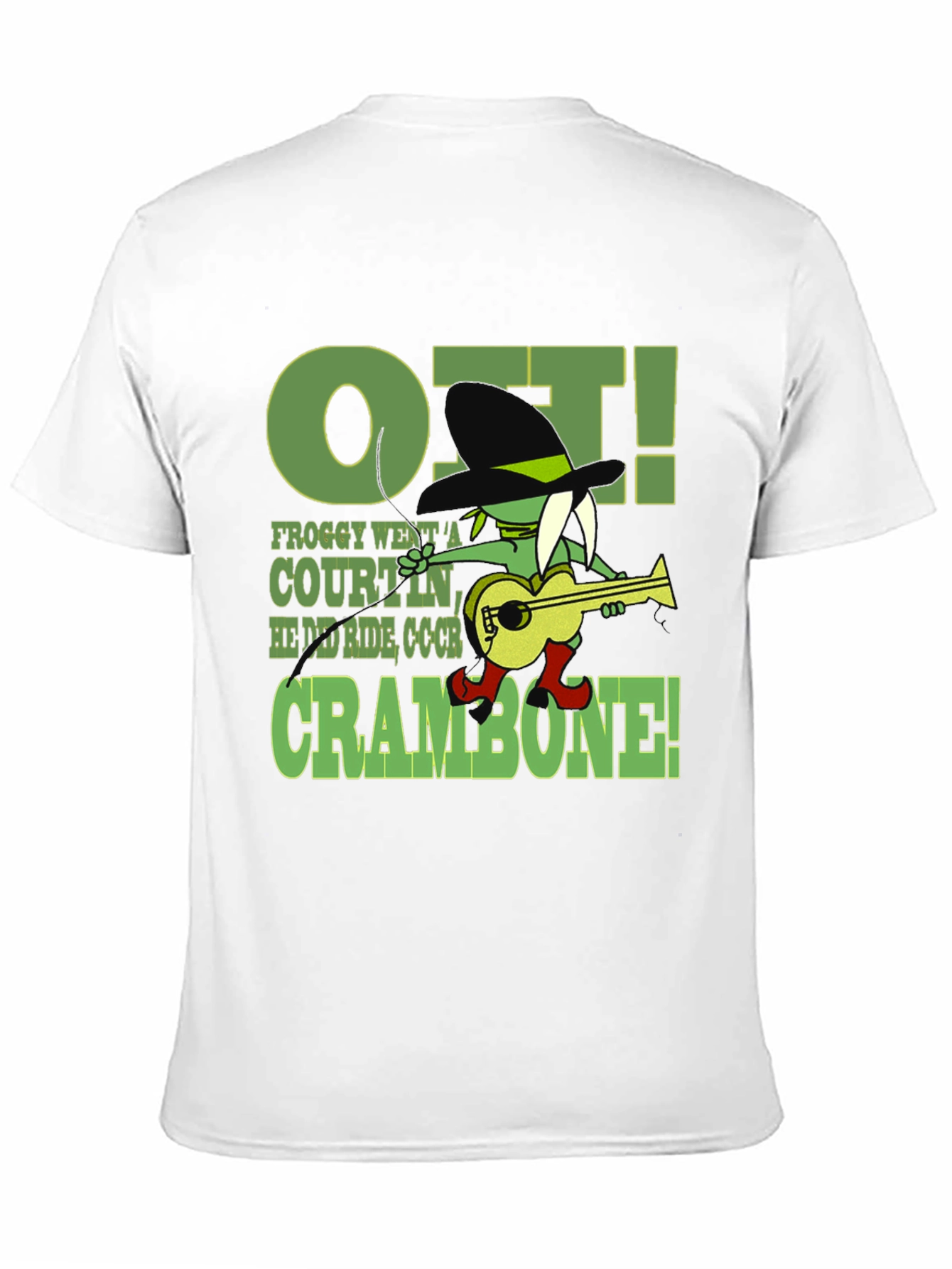 Froggy Went A Courtin Graphic T-Shirt