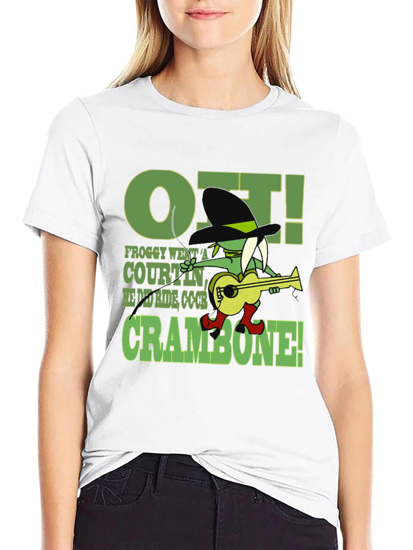 Froggy Went A Courtin Graphic T-Shirt